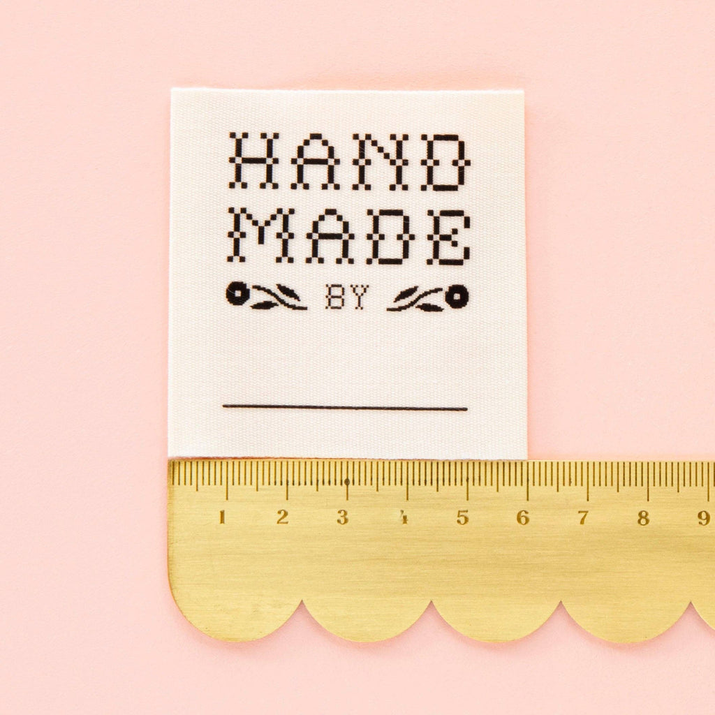 Sarah Hearts - Crafty Handmade By: Organic Cotton Write In Sewing Labels