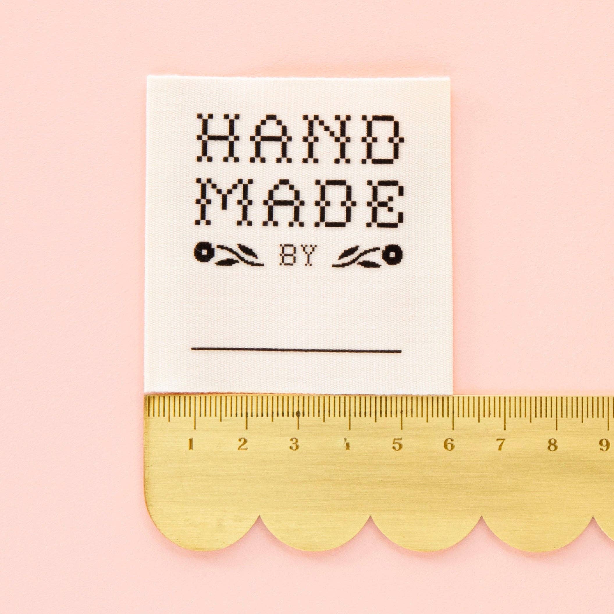 Sarah Hearts - Crafty Handmade By: Organic Cotton Write In Sewing Labels