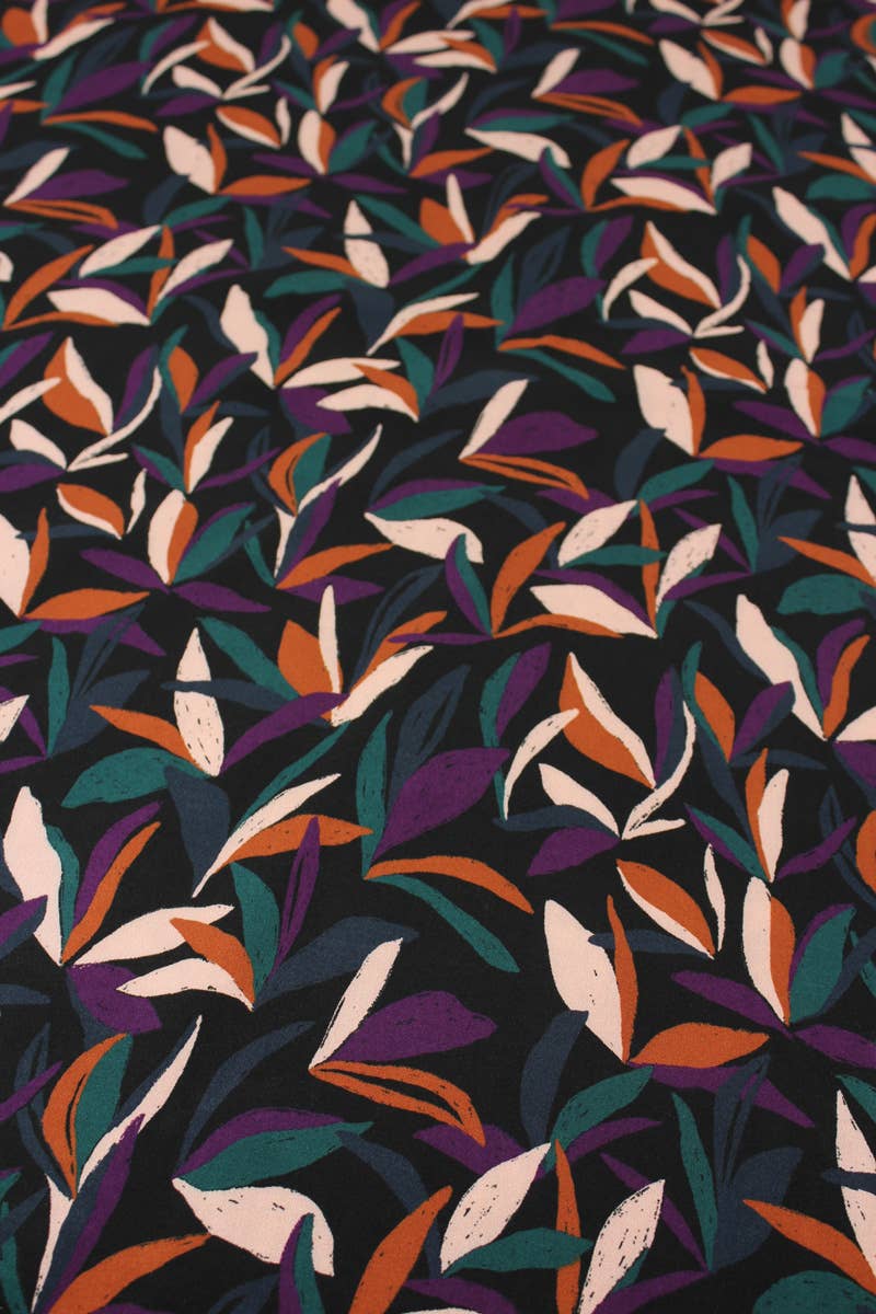 Eglantine et Zoé - Mowgli Multicolor Viscose Fabric