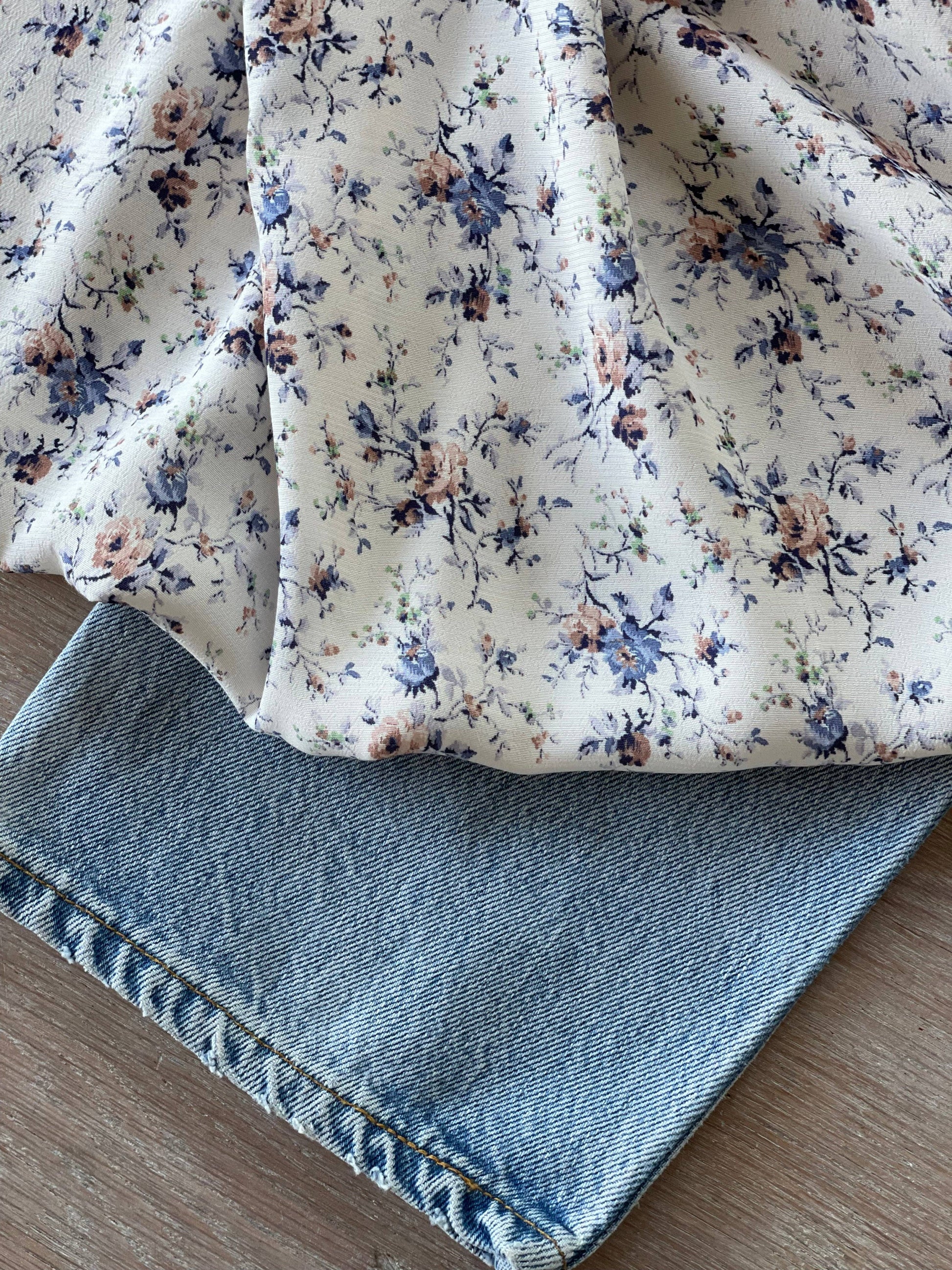 Atelier 27 - Moroccan Viscose Crepe - Amanda Print