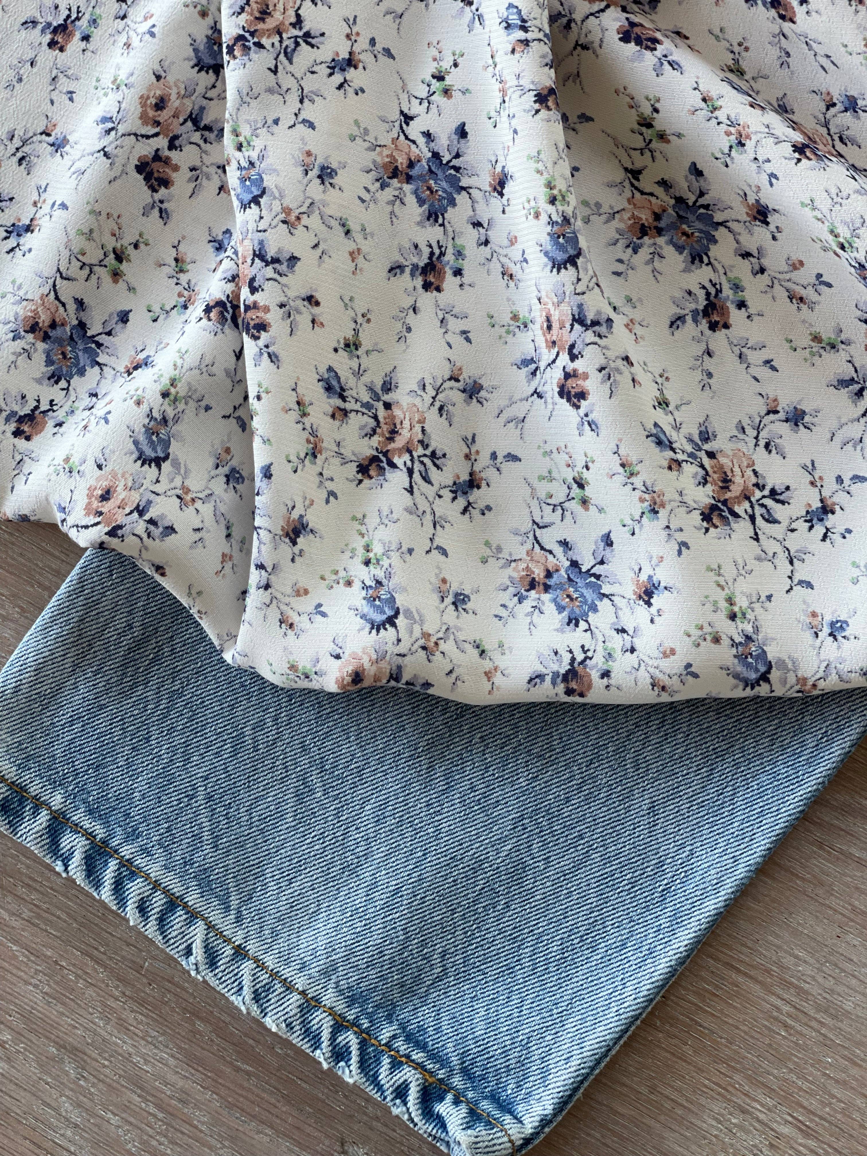 Moroccan Viscose Crepe Fabric – Amanda Print – Atelier 27