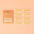 Sarah Hearts - Handmade with Love Gold Sewing Woven Labels