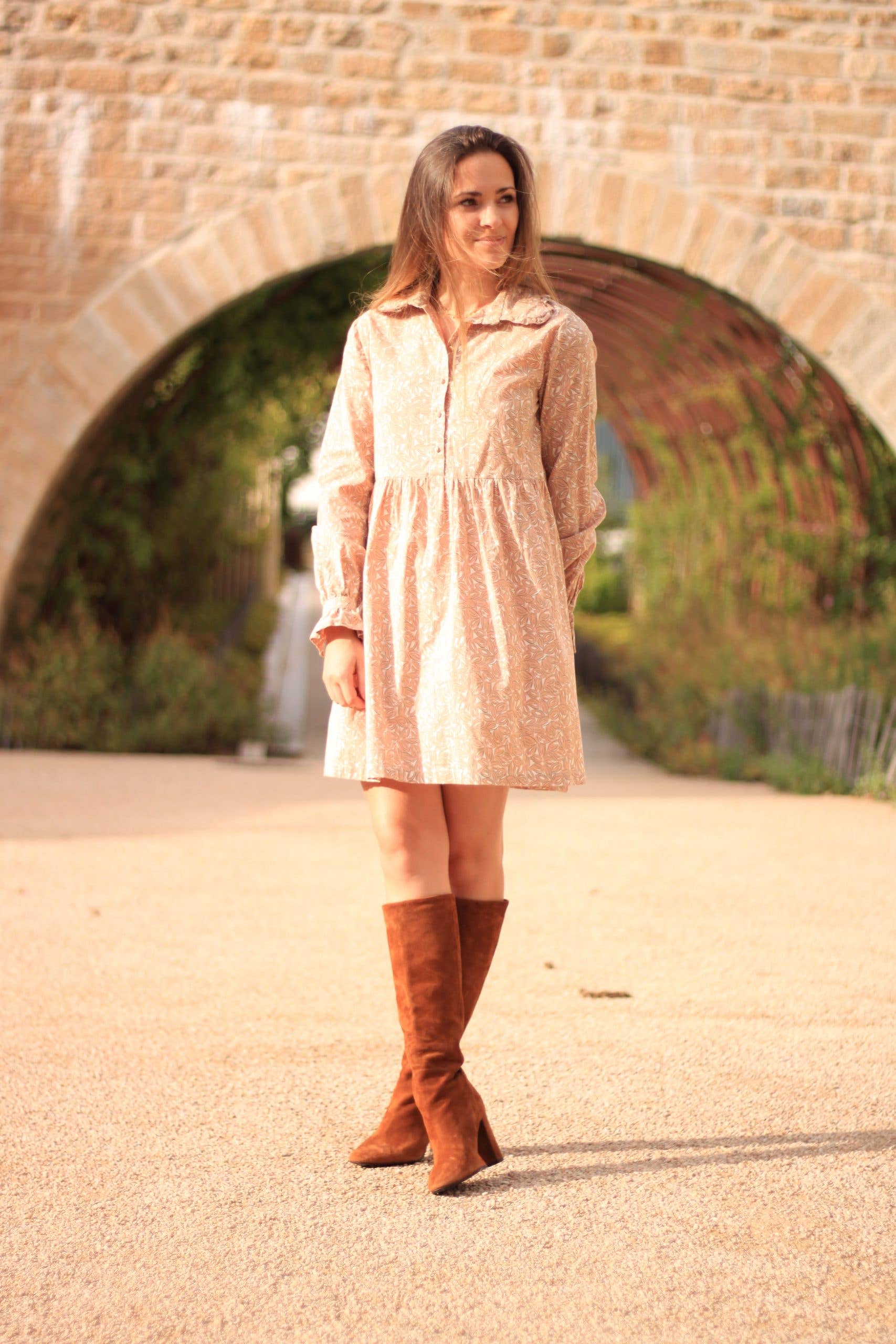 Cha' coud patterns - Wallis dress - English