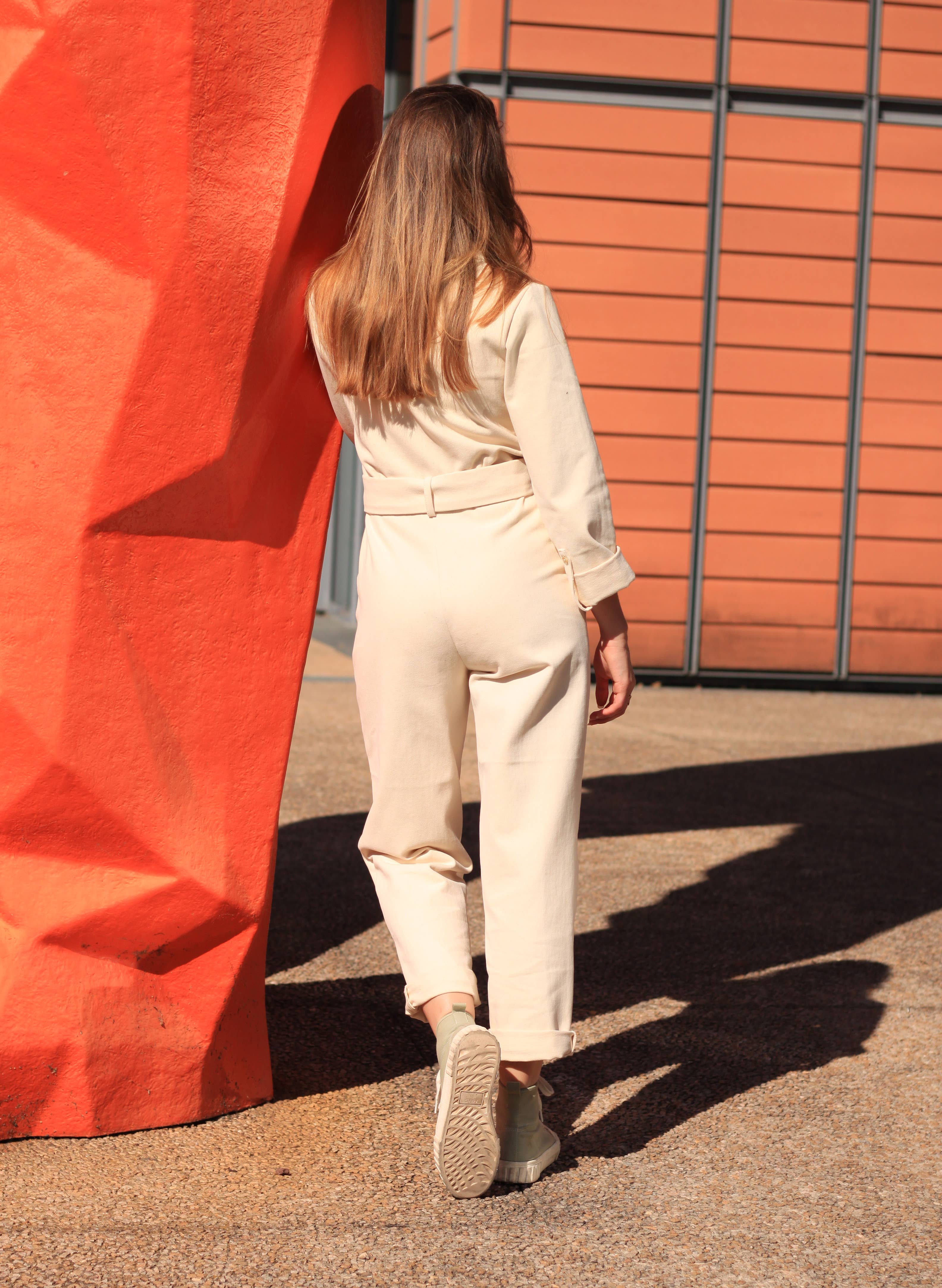 Cha' coud patterns - Imaé jumpsuit - English