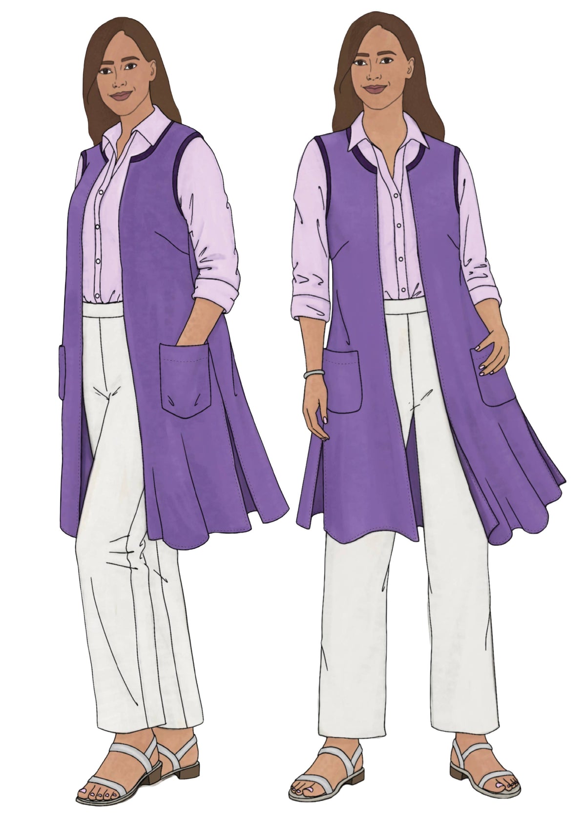 Style Falcon Daring Duster Sewing Pattern
