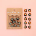 Sarah Hearts - Quilt Star Small 5/8" Buttons