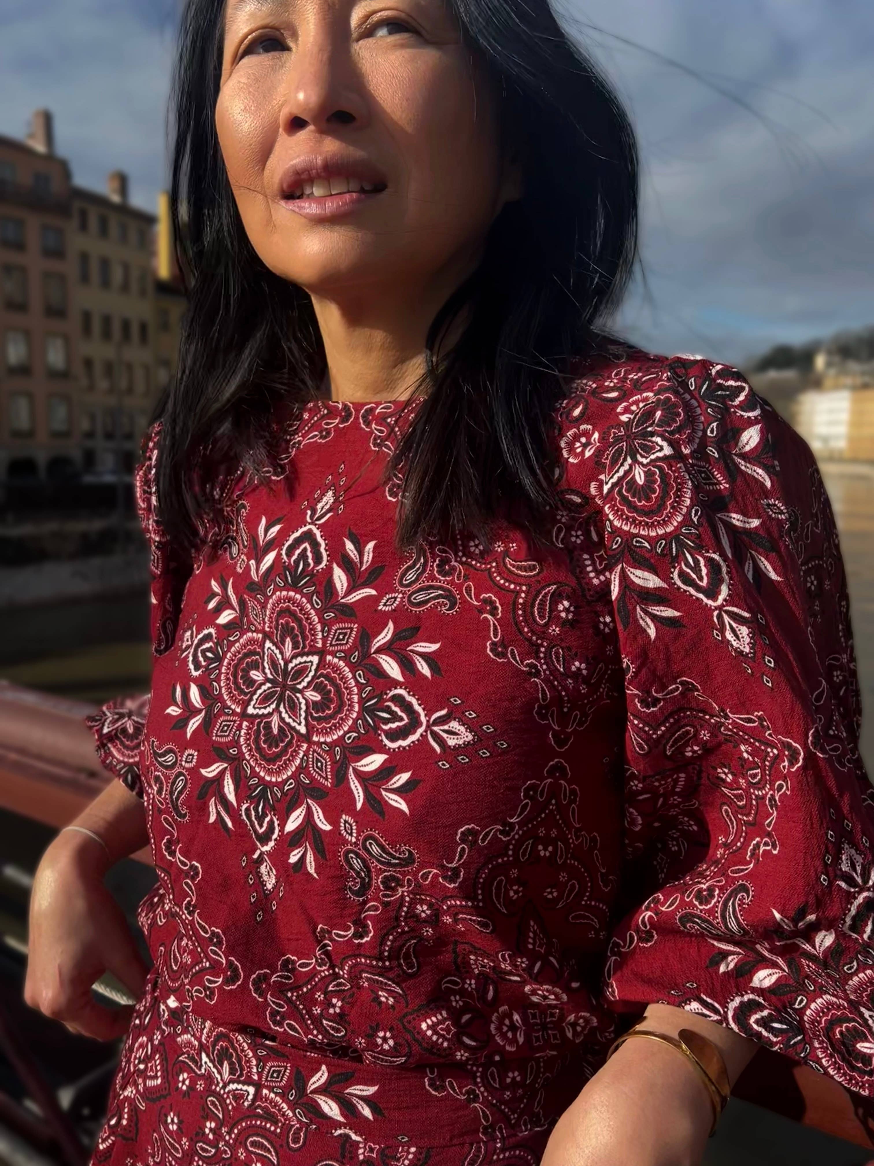 Slub Viscose Fabric – Scarlett Bandana | My Dress Made