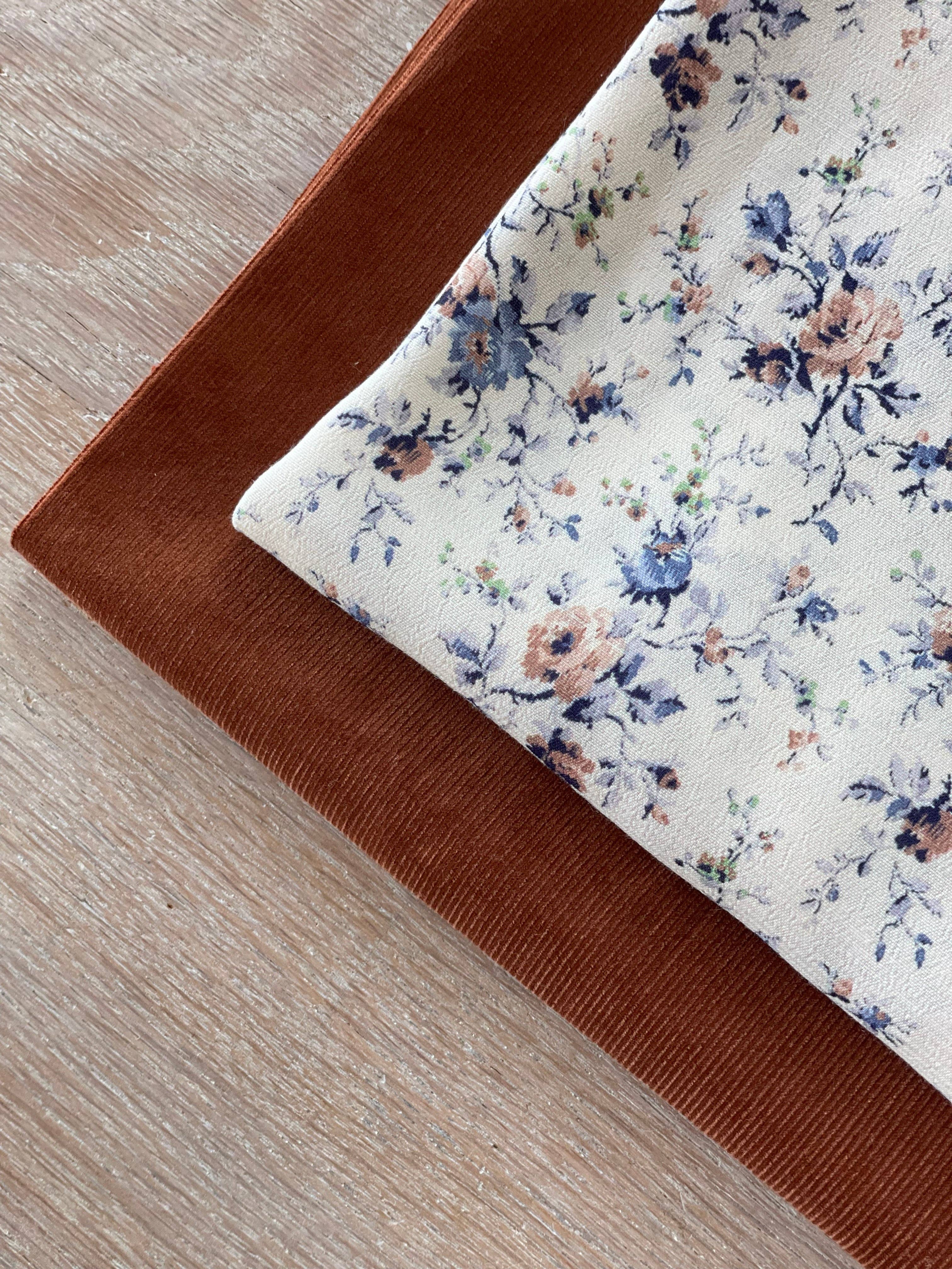 Moroccan Viscose Crepe Fabric – Amanda Print – Atelier 27
