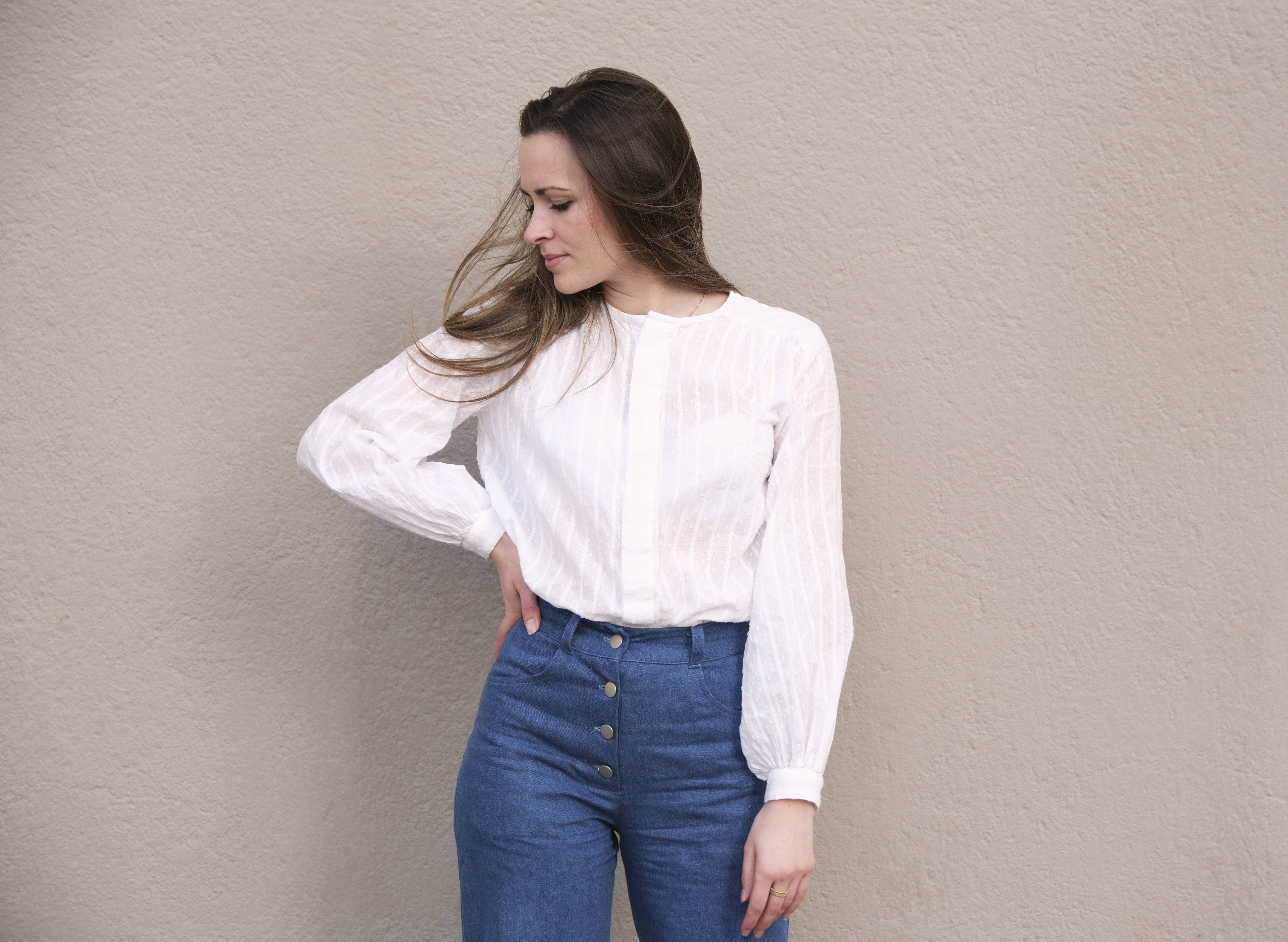 Cha' coud patterns - Maritza shirt - English