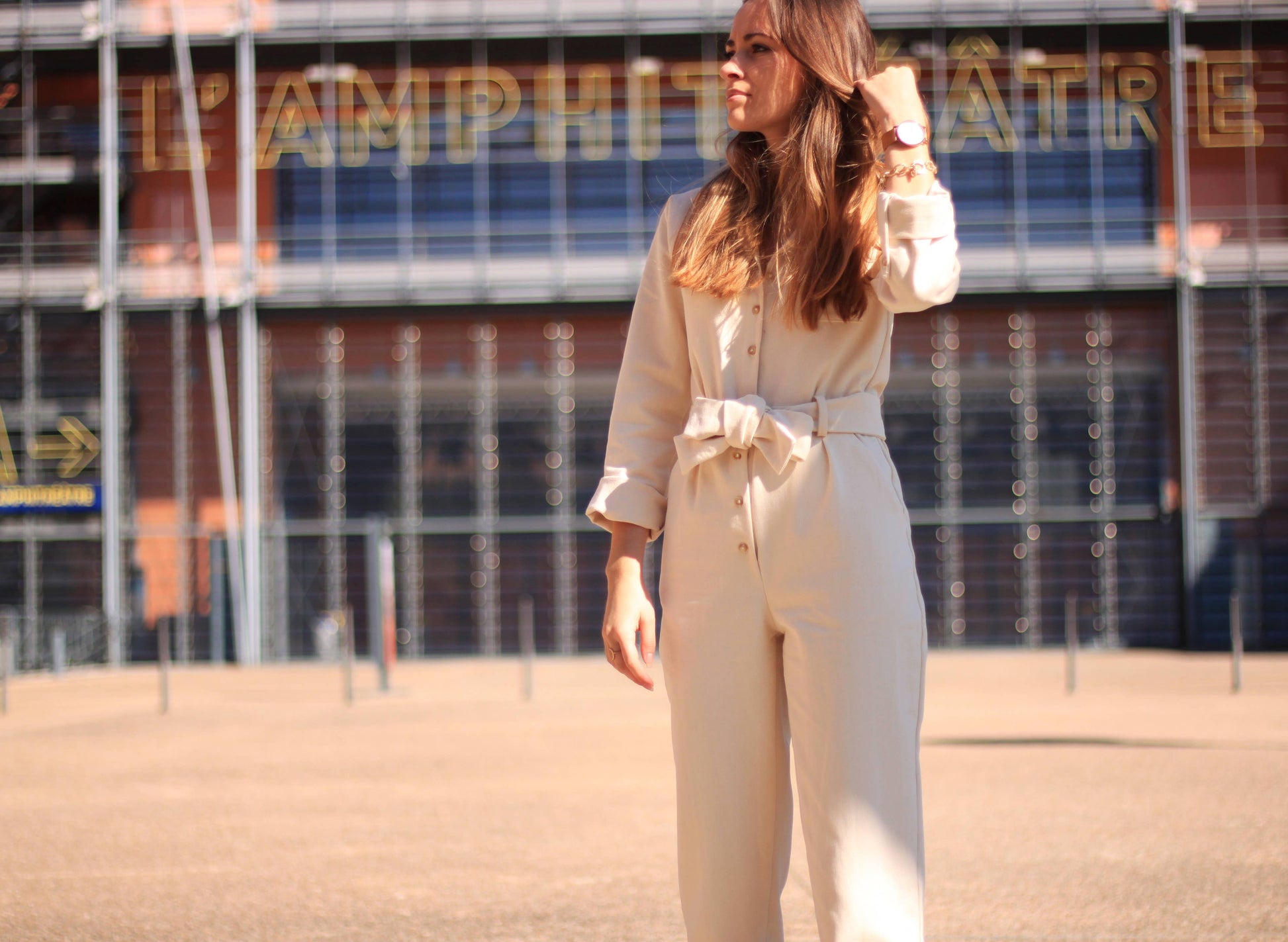 Cha' coud patterns - Imaé jumpsuit : Englishman