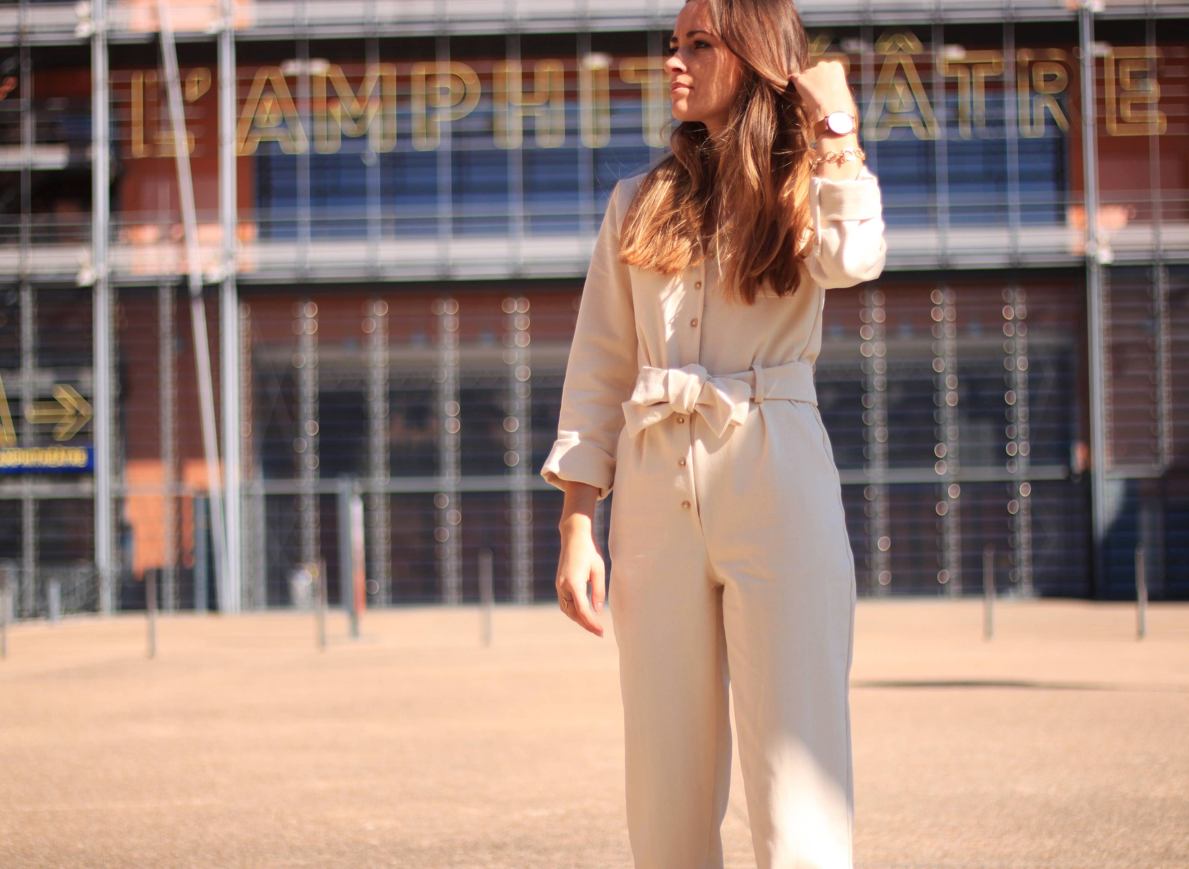 Cha' coud patterns - Imaé jumpsuit - English