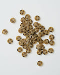 Tortoiseshell resin buttons 3/4 inch set of 6 by Matchy Matchy Sewing Club