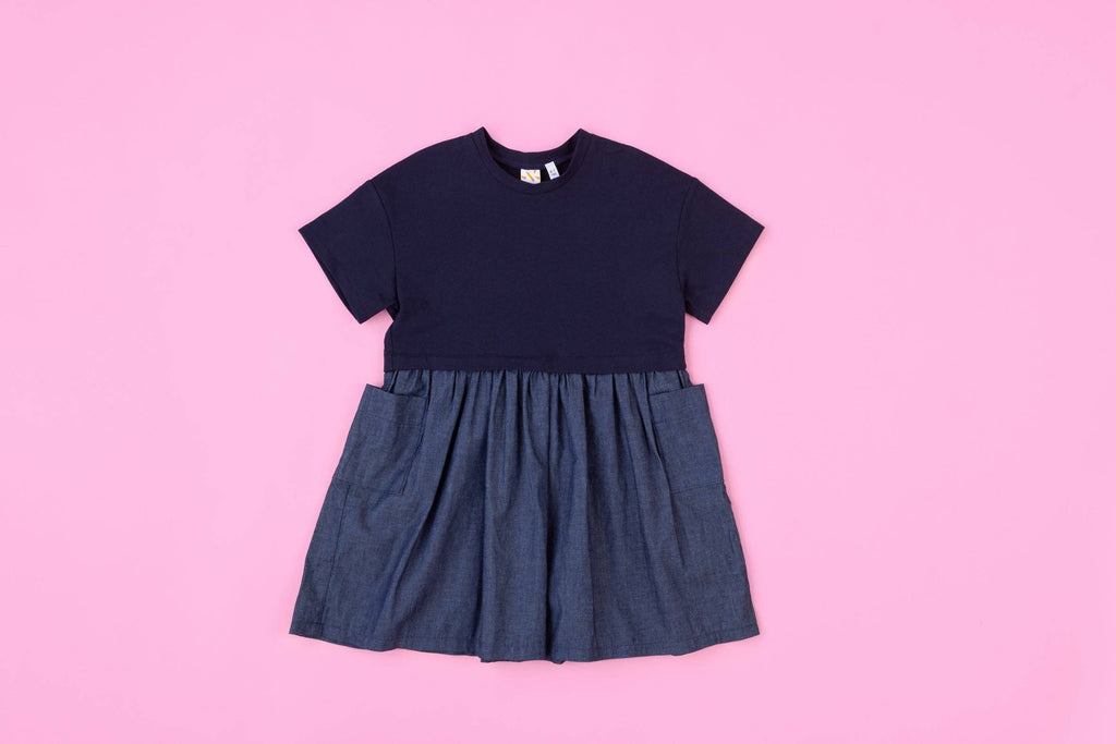 Little Rosy Cheeks - MIZZLE Dress pattern - Children's Sewing Pattern