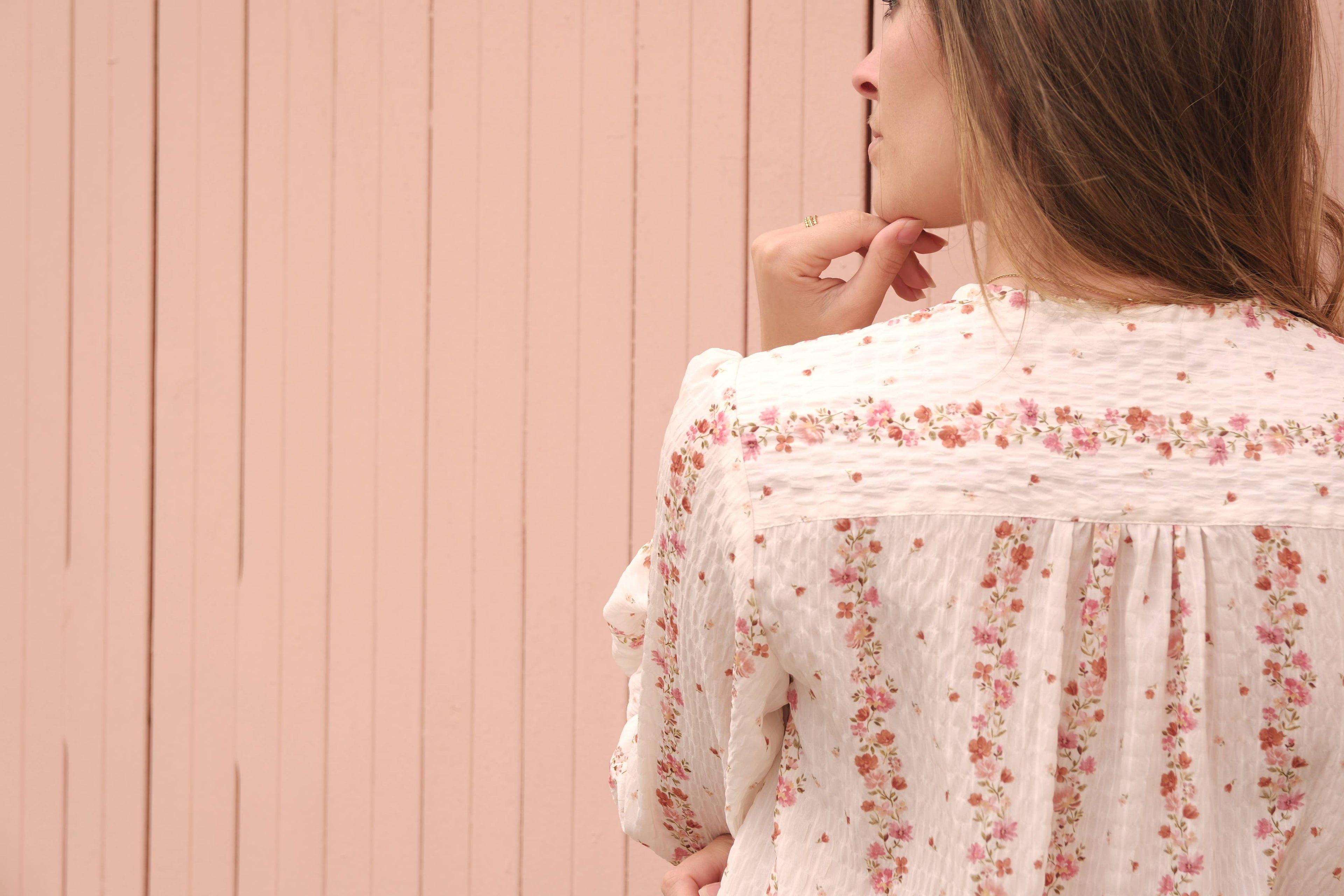 Cha' coud patterns - Maritza shirt - English