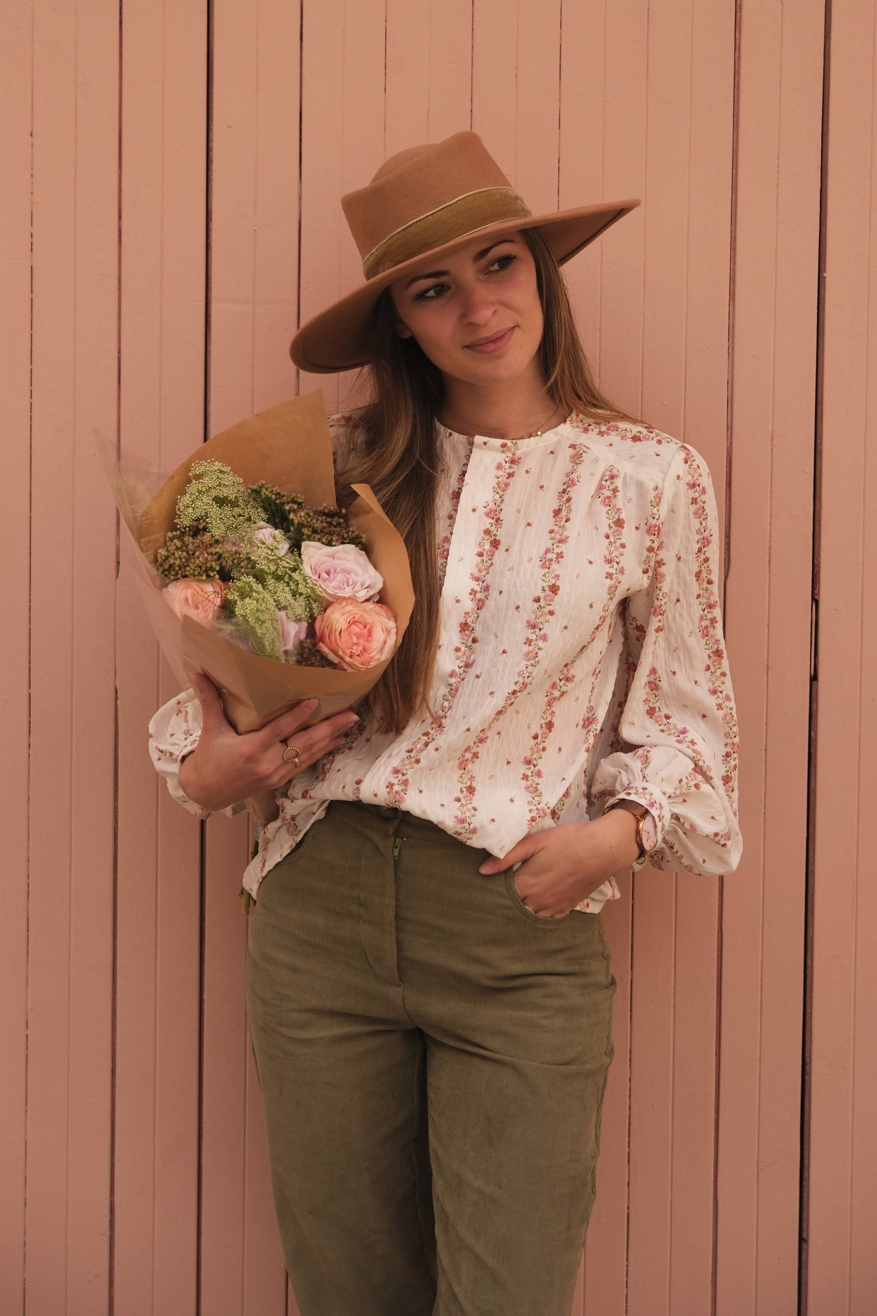 Cha' coud patterns - Maritza shirt - English