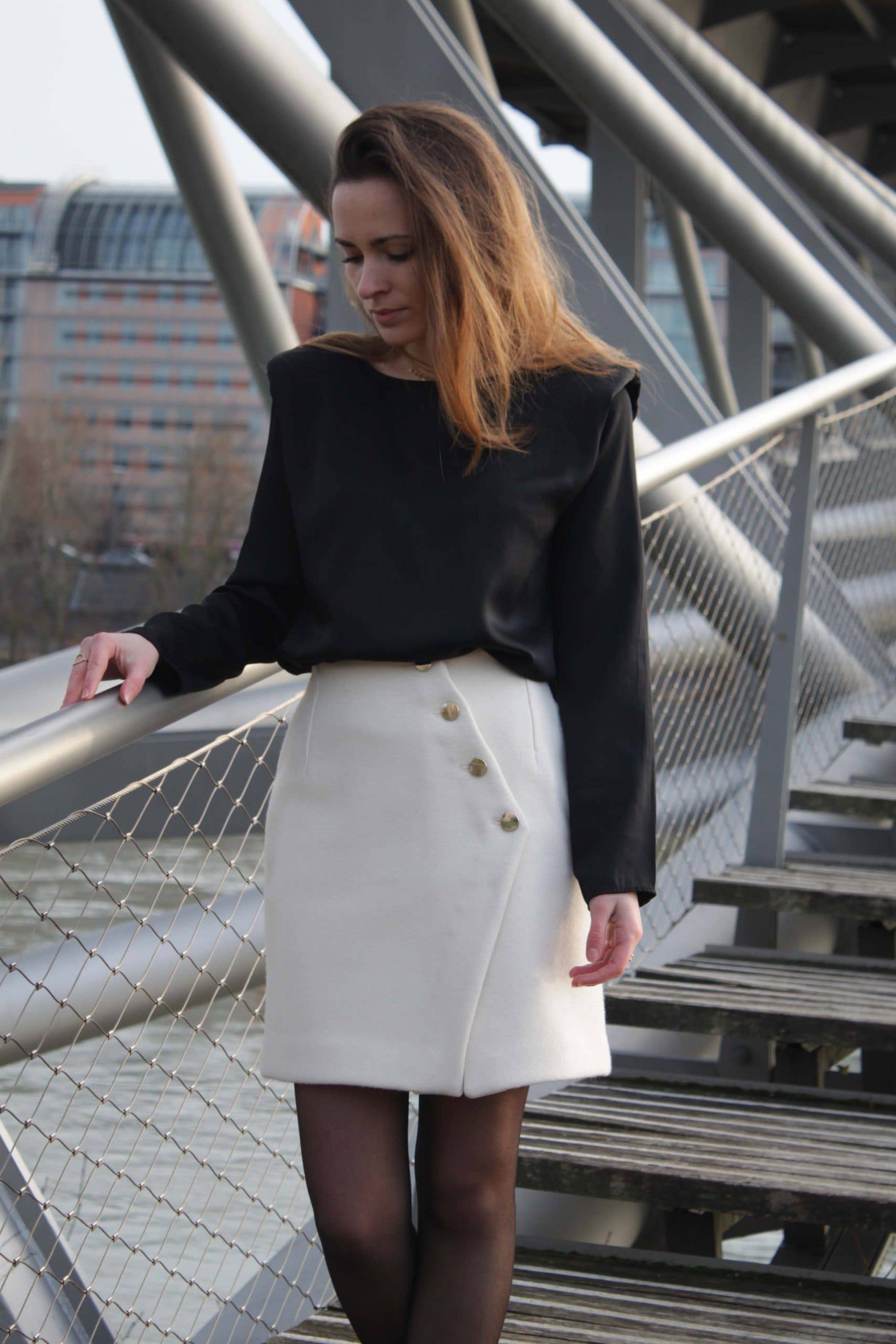 Cha' coud patterns - Amélie skirt - English