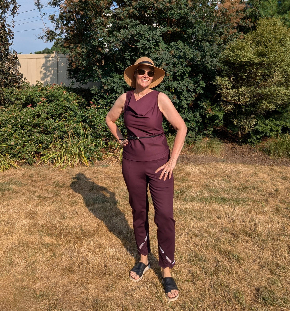 Style Falcon Diamond Hem Trousers Sewing Pattern