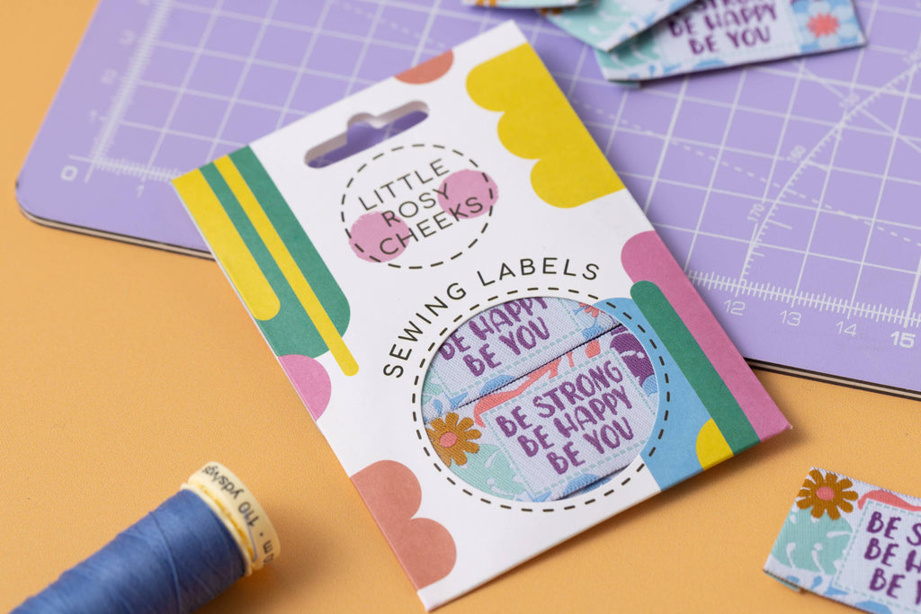 Little Rosy Cheeks - Be You Woven Sewing Labels – Pack of 6