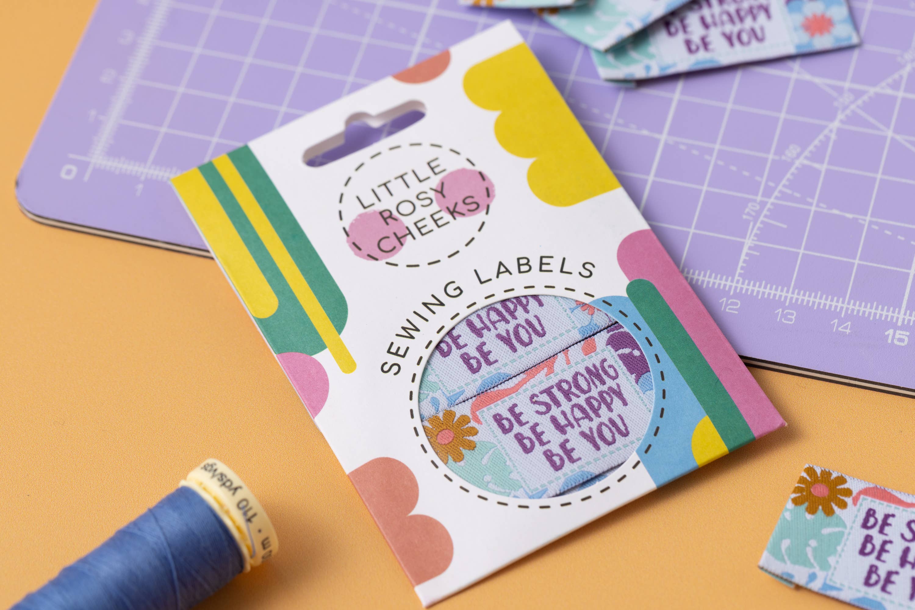 Little Rosy Cheeks - Be You Woven Sewing Labels – Pack of 6