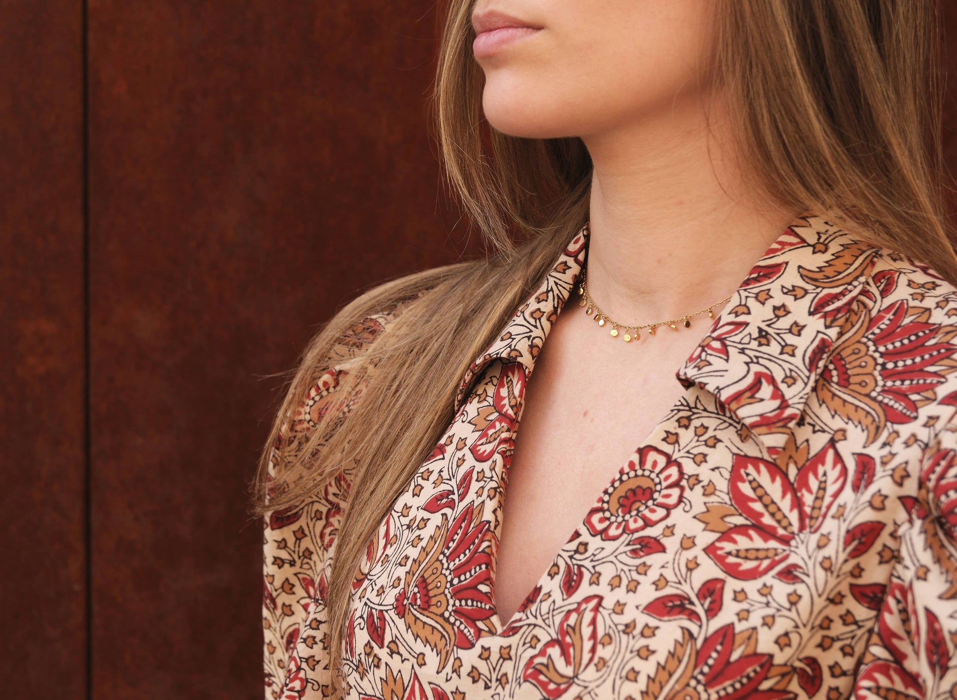 Cha' coud patterns - Lison dress: Englishman