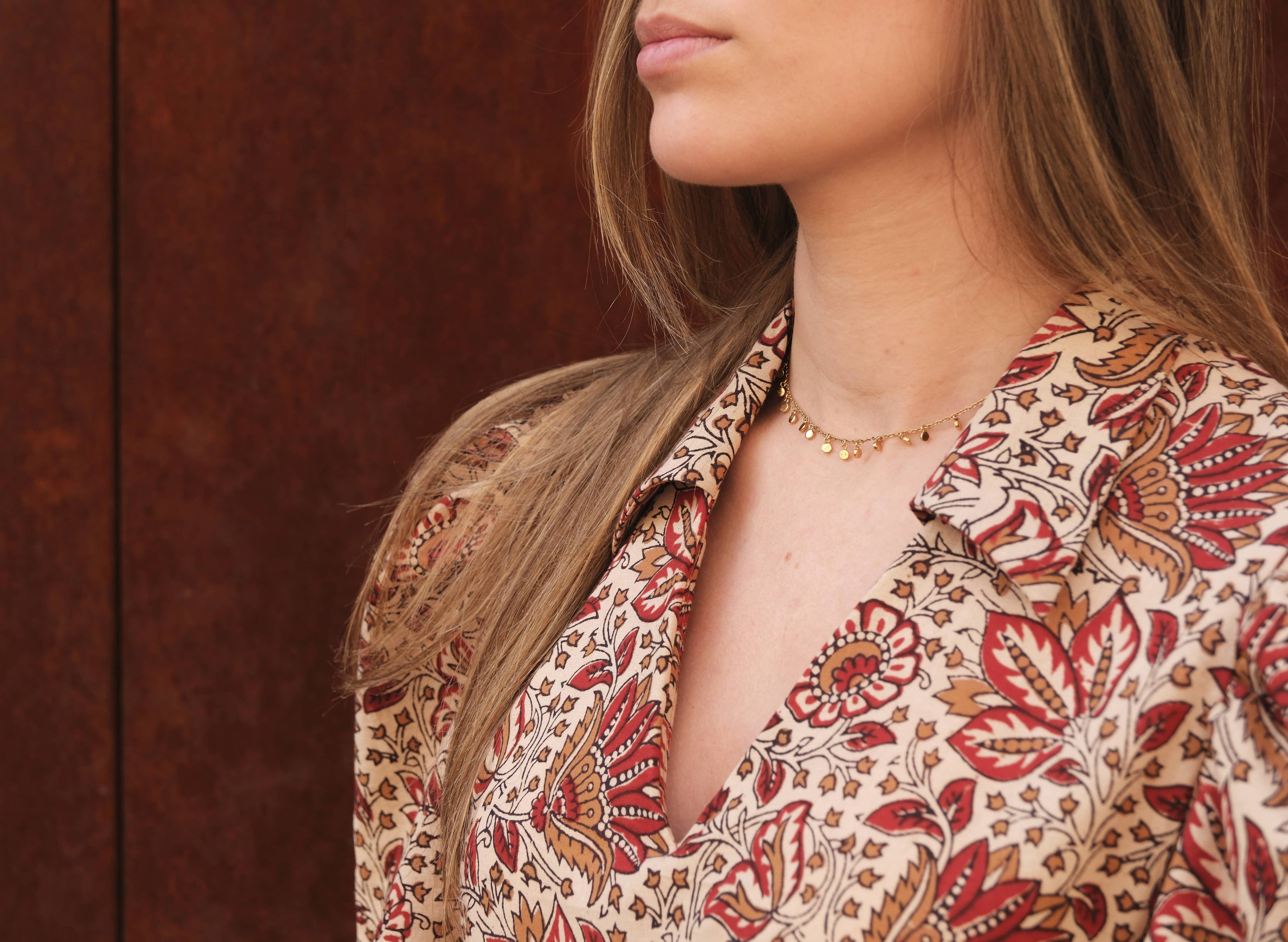 Cha' coud patterns - Lison dress - English