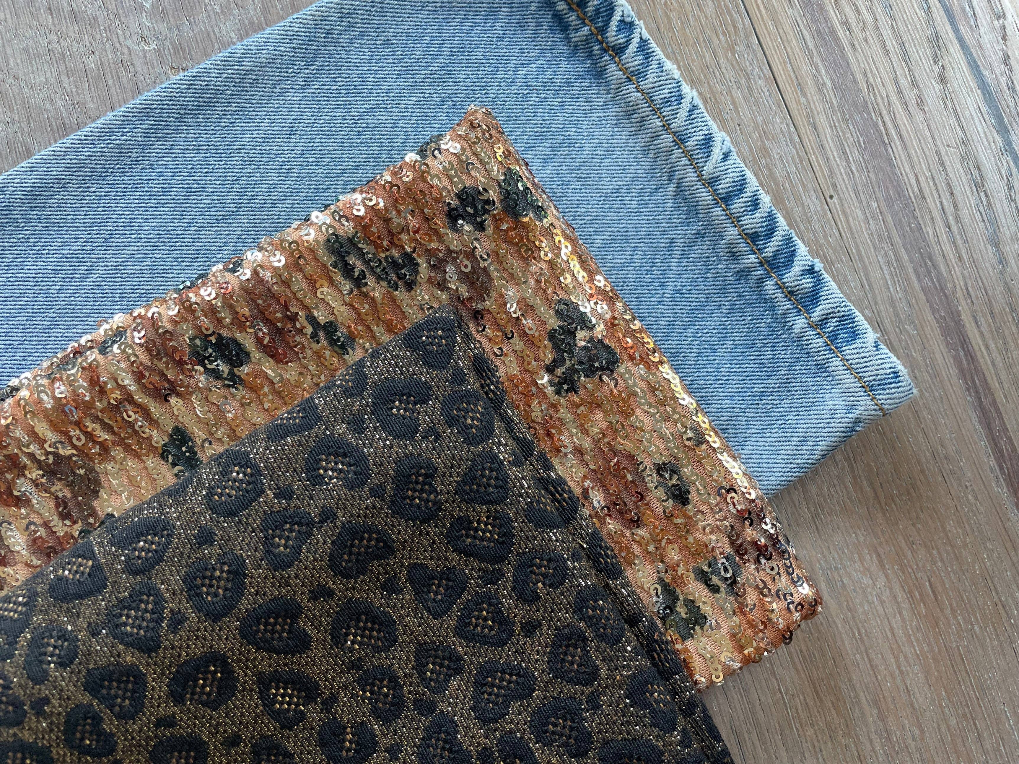 Jacquard Fabric- Leo Black & Gold - Atelier 27