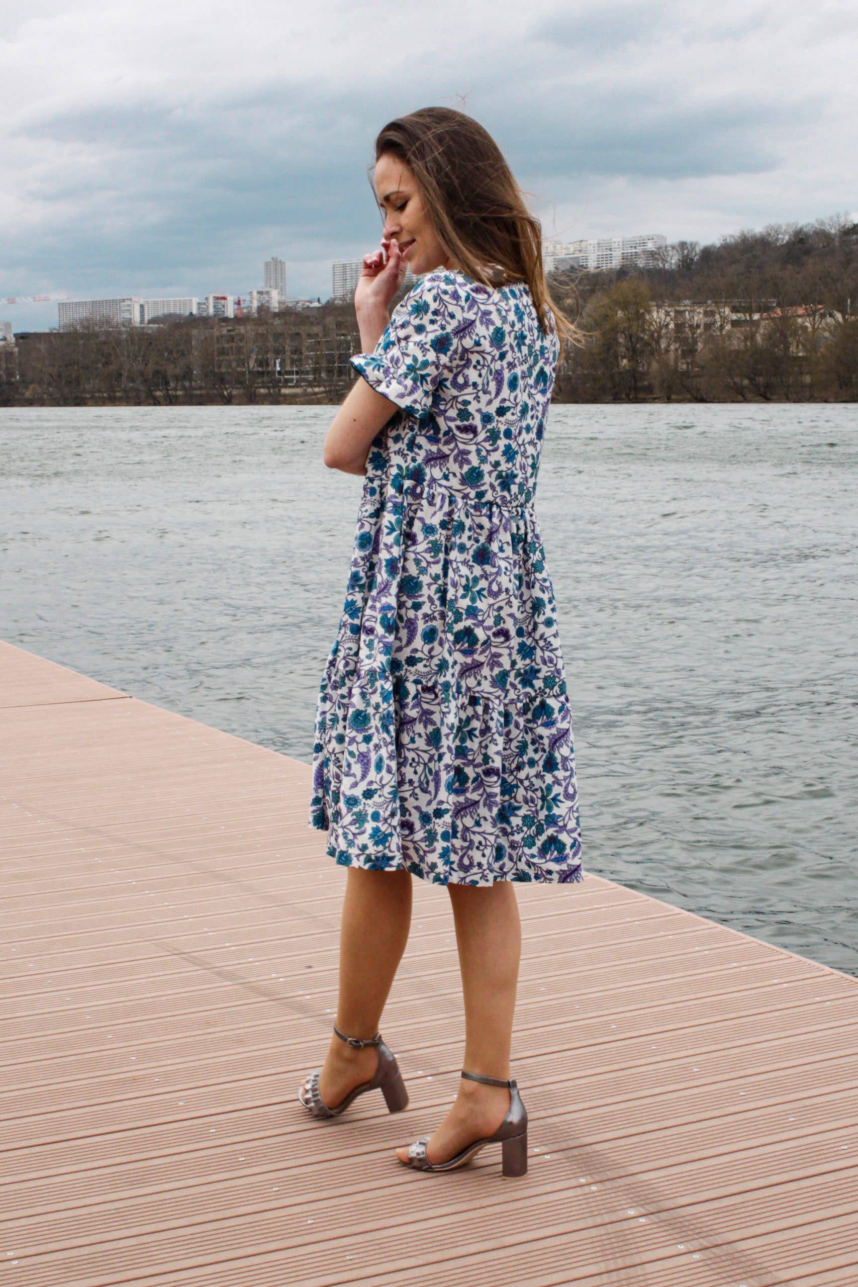 Cha' coud patterns - Charlotte dress: Englishman
