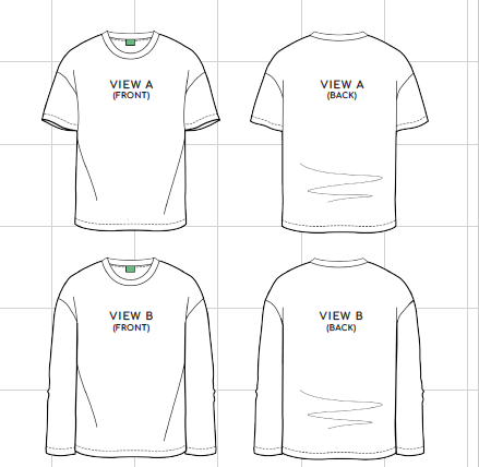 Little Rosy Cheeks - POCA Tee pattern - Children's Sewing Pattern