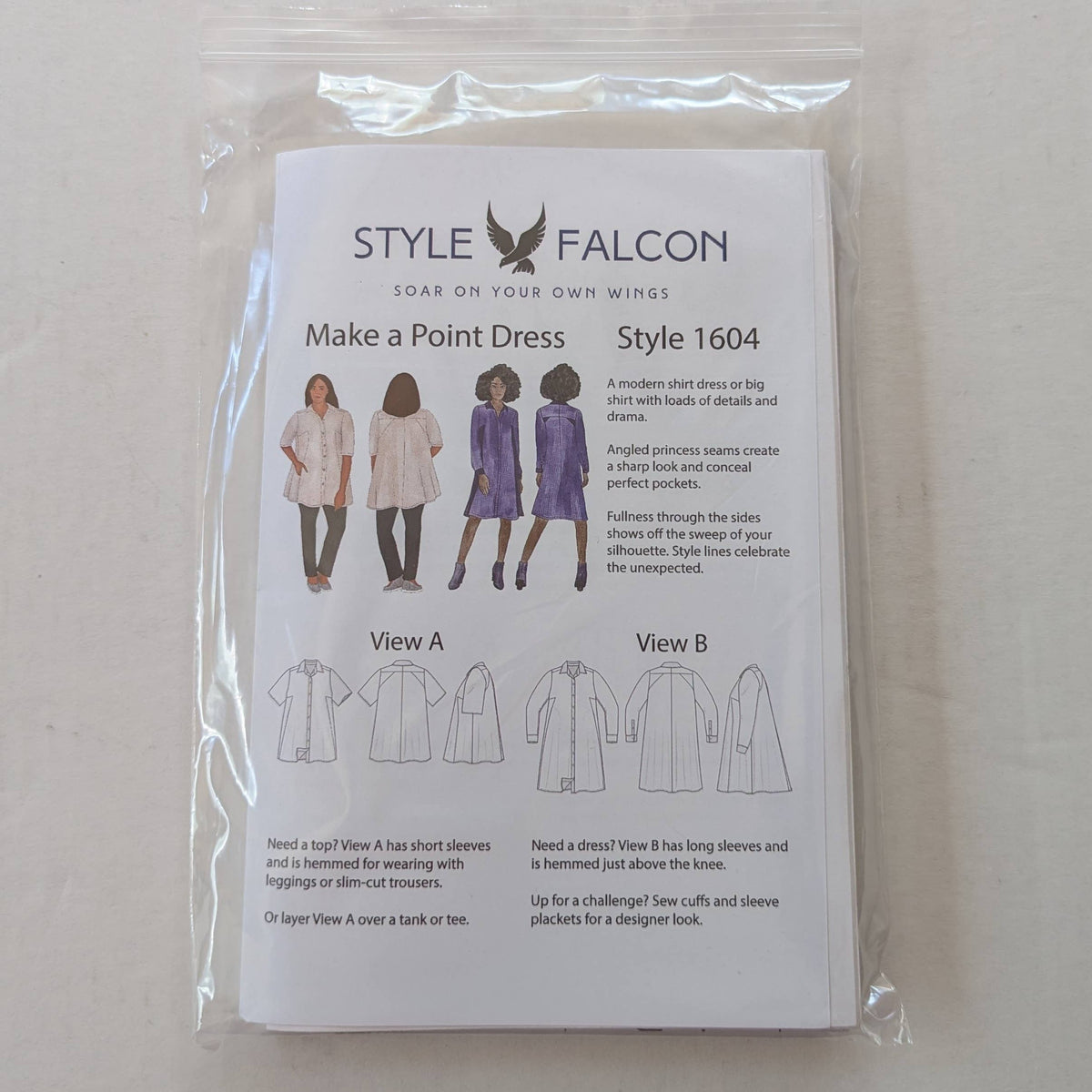 Style Falcon Make a Point Dress Sewing Pattern