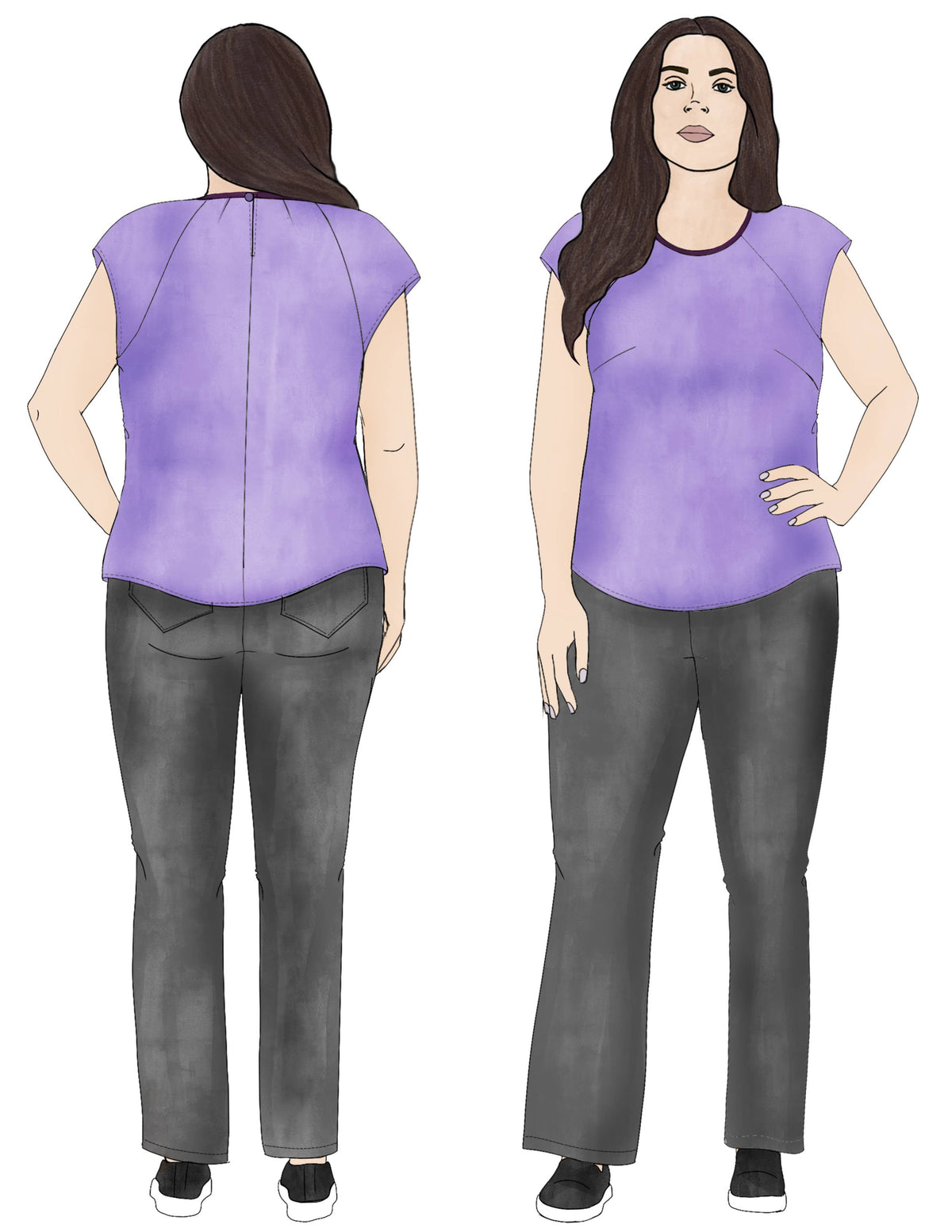 Style Falcon Sublime Shell Sewing Pattern