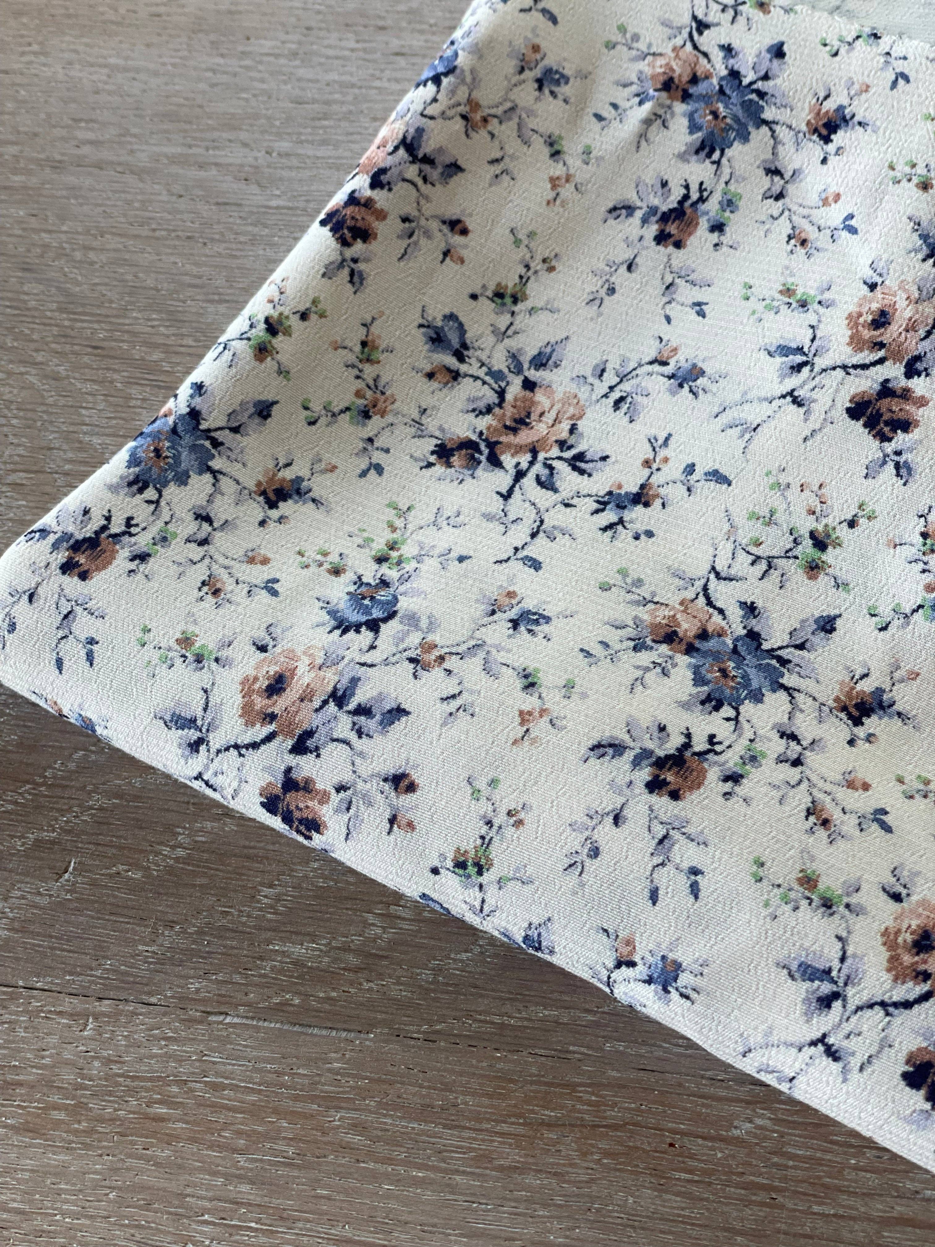 Moroccan Viscose Crepe Fabric – Amanda Print – Atelier 27