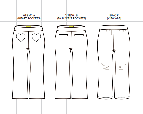 Little Rosy Cheeks - HOPPER Trouser pattern - Children's Sewing Pattern