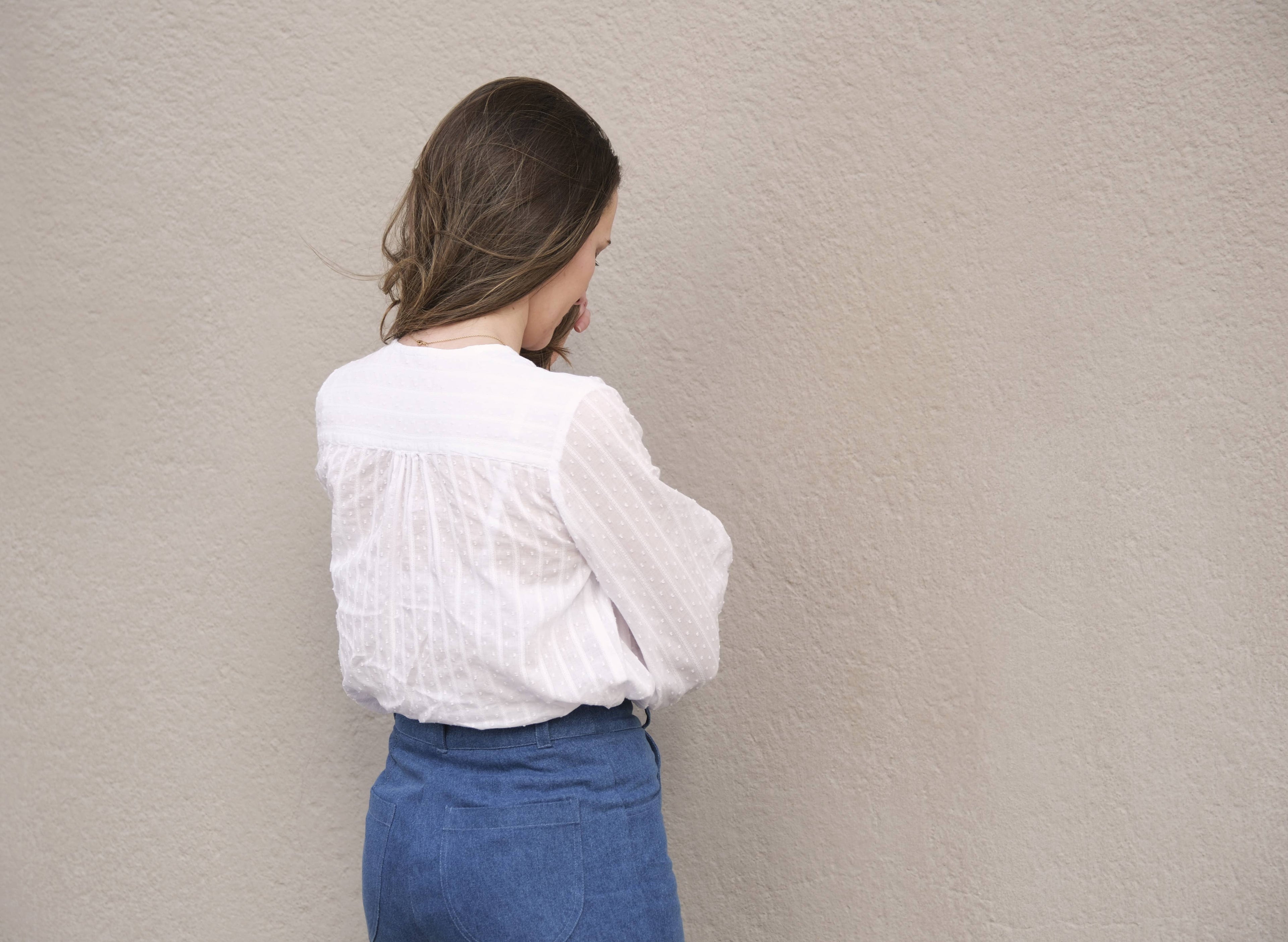 Cha' coud patterns - Maritza shirt - English