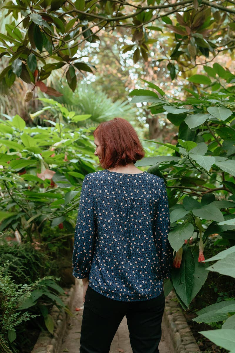 Viscose Fabric – Bagheera Blue – Eglantine et Zoé