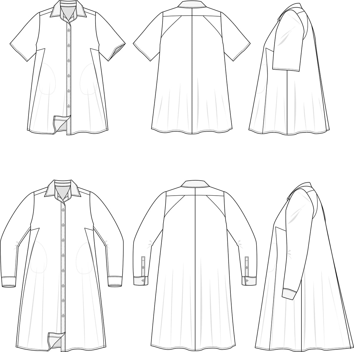 Style Falcon Make a Point Dress Sewing Pattern