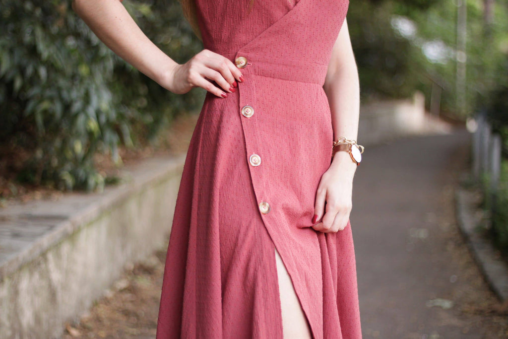 Cha' coud - Alix dress printed pattern (English)