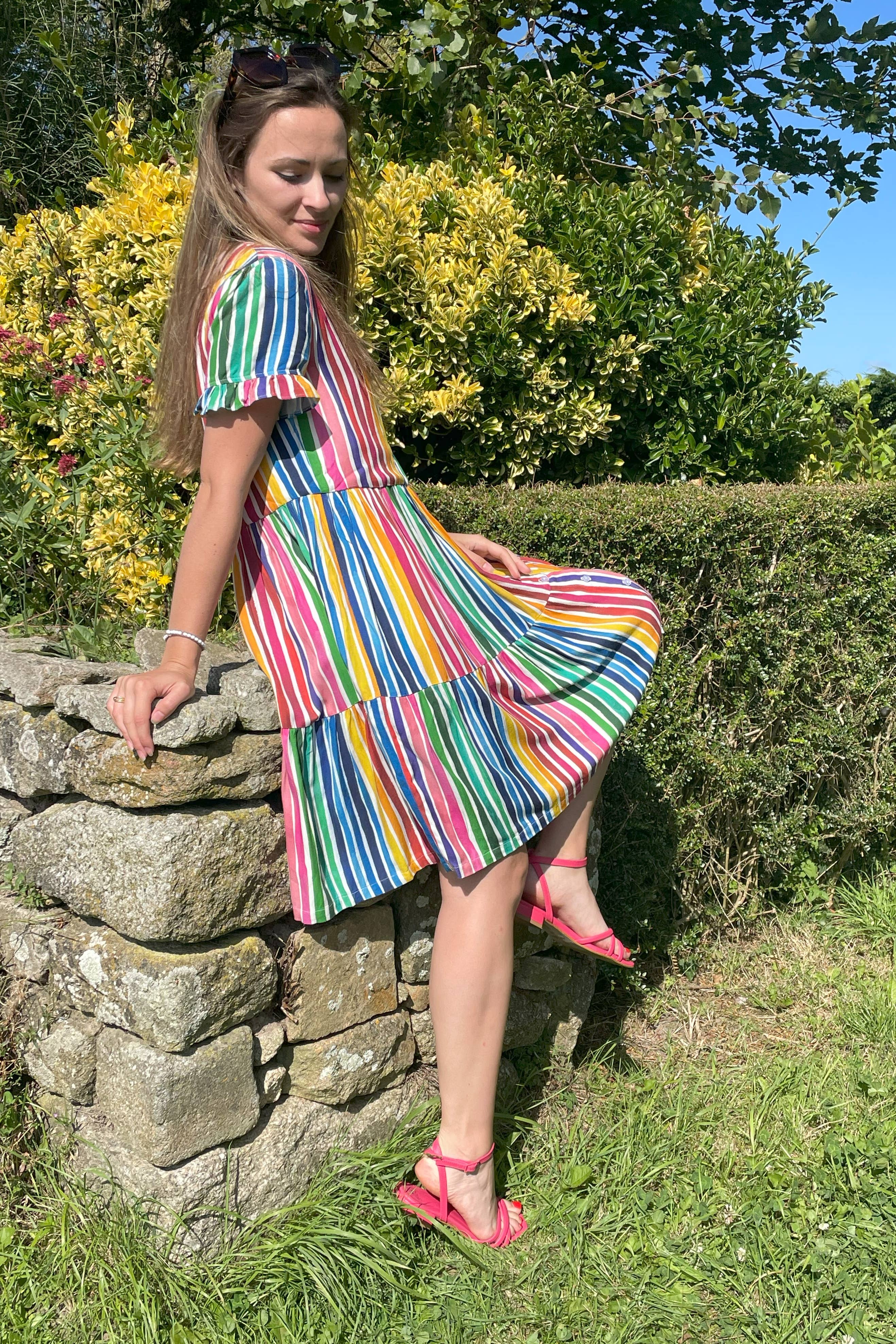 Cha' coud patterns - Charlotte dress - English