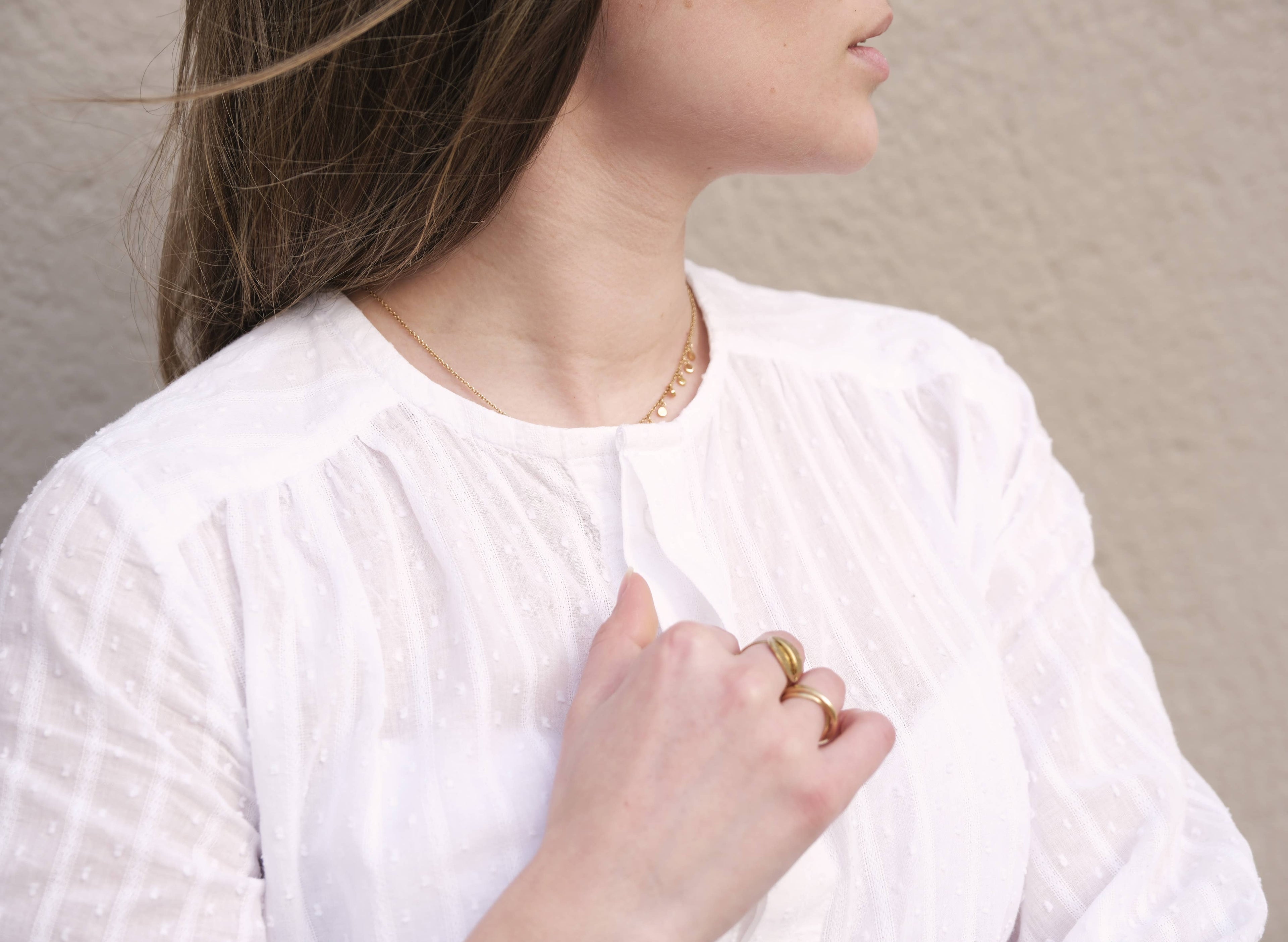 Cha' coud patterns - Maritza shirt - English