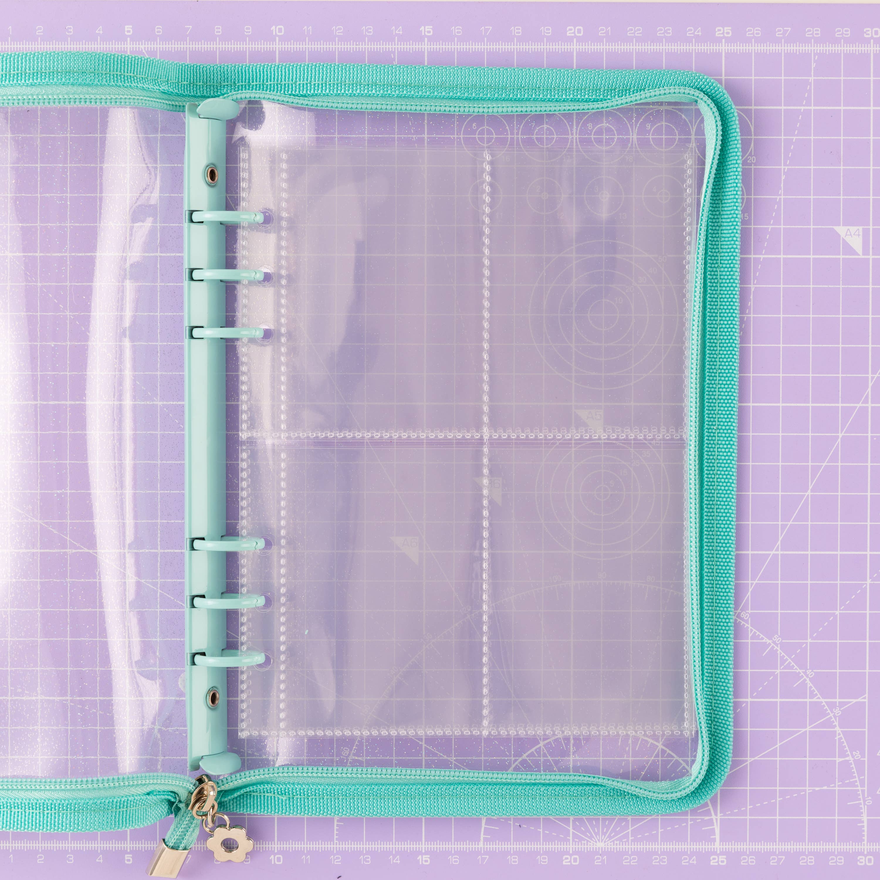 Little Rosy Cheeks - Label Stash Folder - Green - Sewing Label Storage