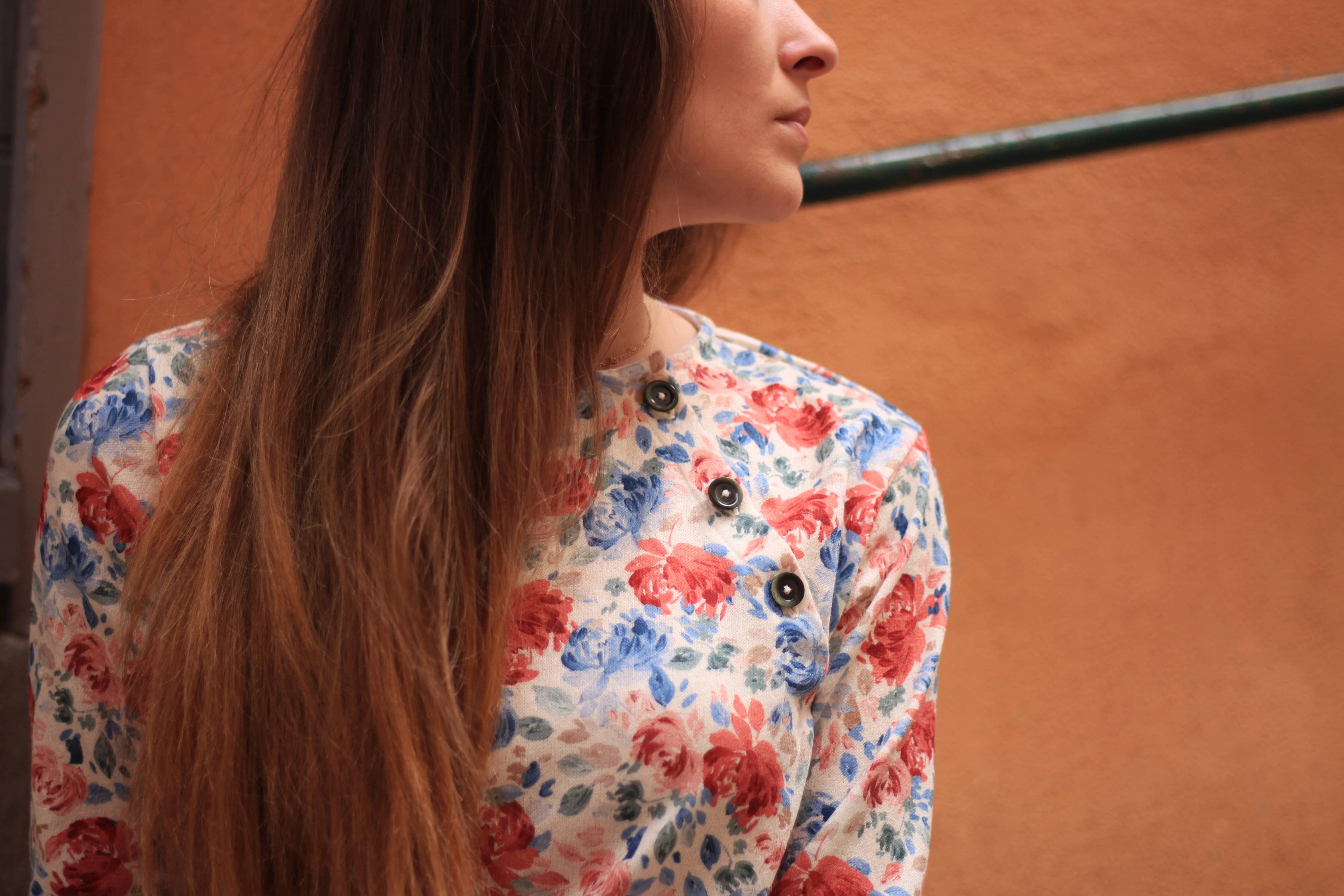 Cha' coud patterns - Oria jumper - English
