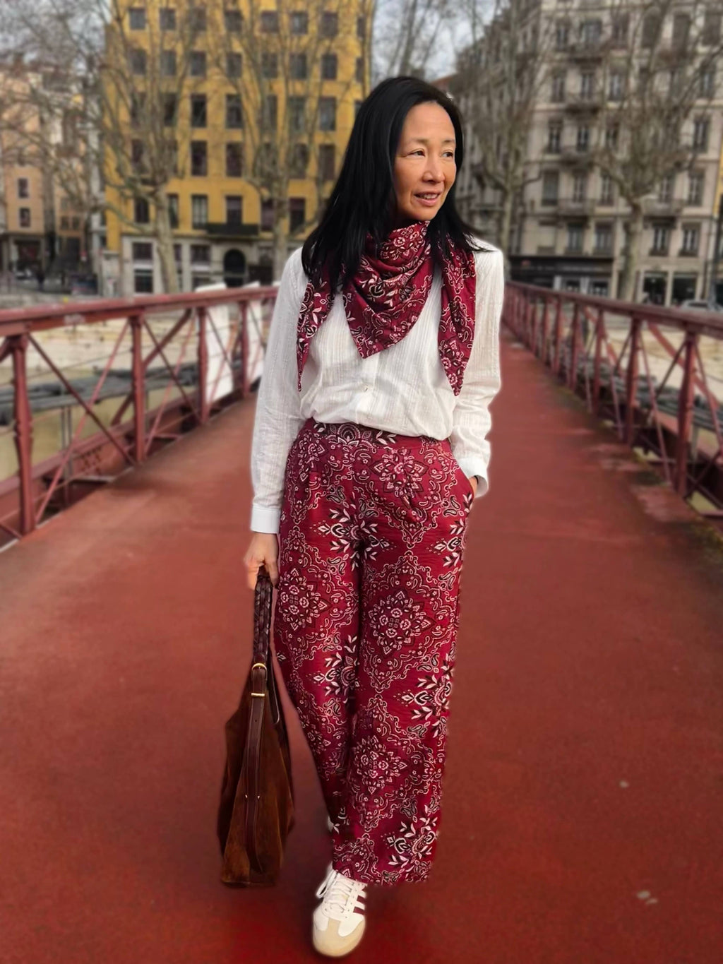 Slub Viscose Fabric – Scarlett Bandana | My Dress Made