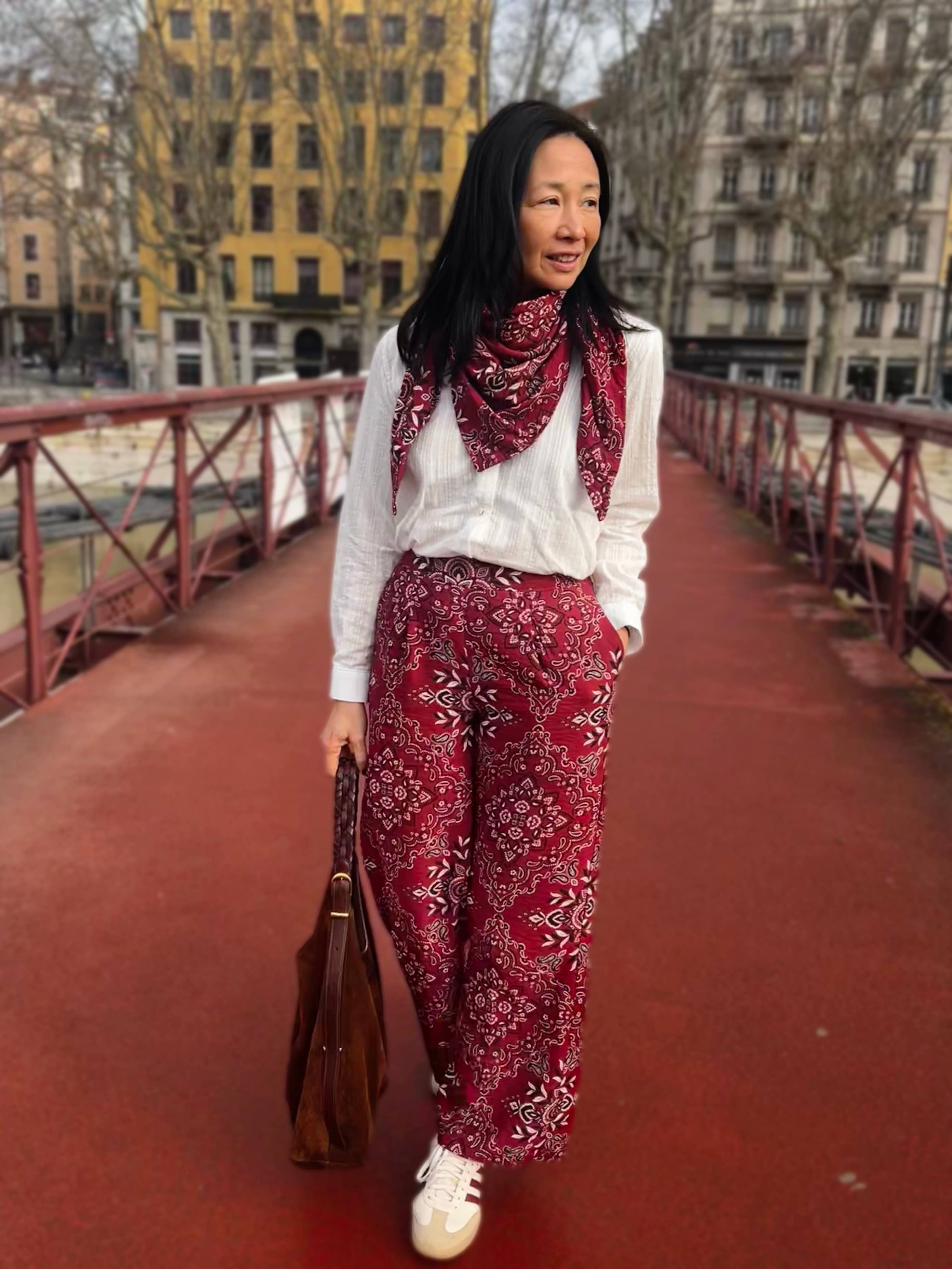Slub Viscose Fabric – Scarlett Bandana | My Dress Made