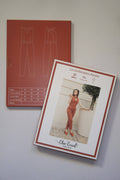 Cha' coud Aurore Jumpsuit printed sewing pattern envelope with line drawings and size chart