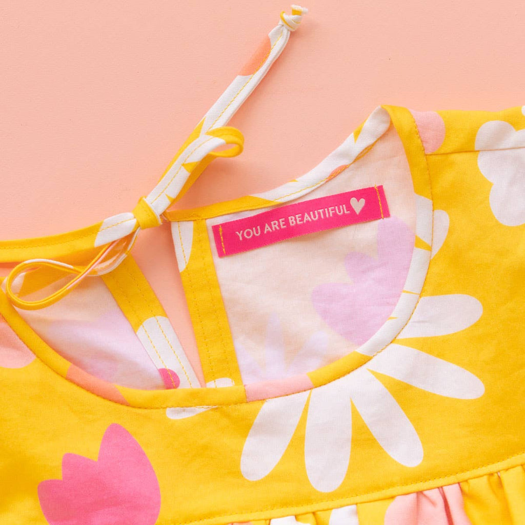 Sarah Hearts - You Are Beautiful - Sewing Woven Clothing Label Tags
