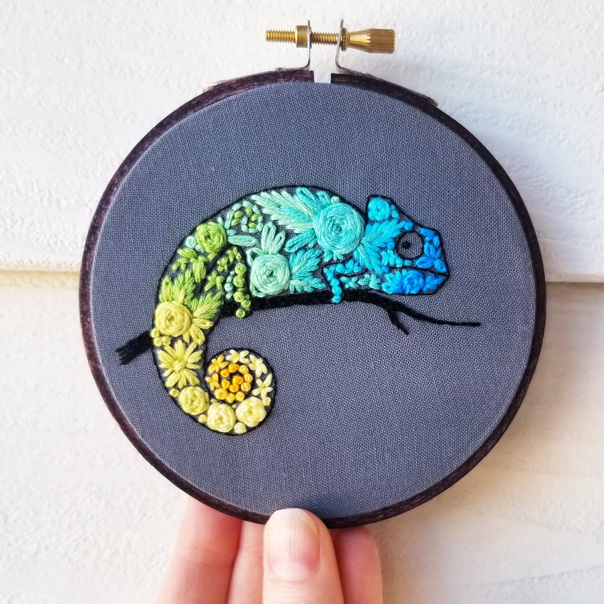 Jessica Long - Chameleon Beginner Needlepoint Kit