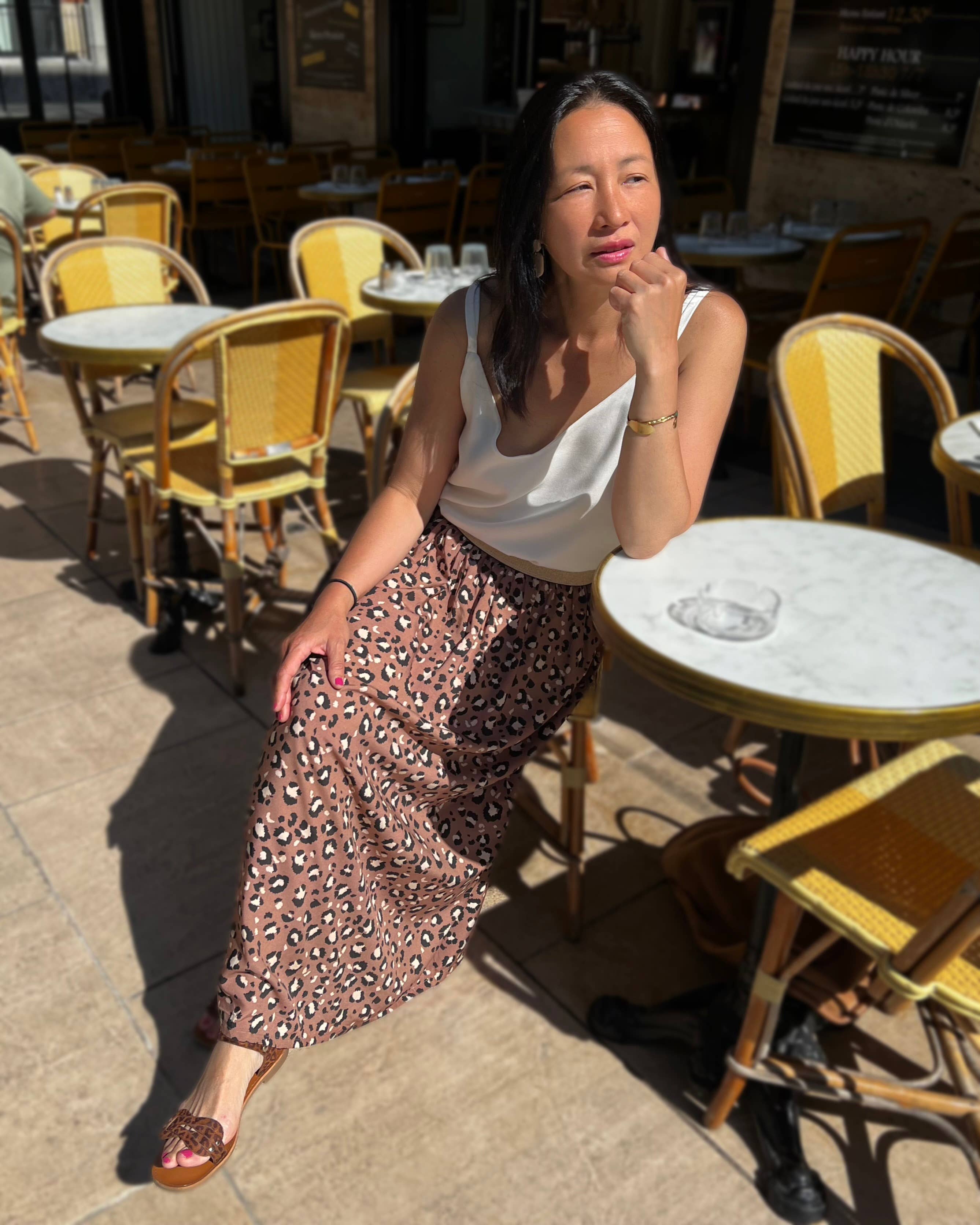 Viscose Poplin Fabric – Mocha Leopard – My Dress Made