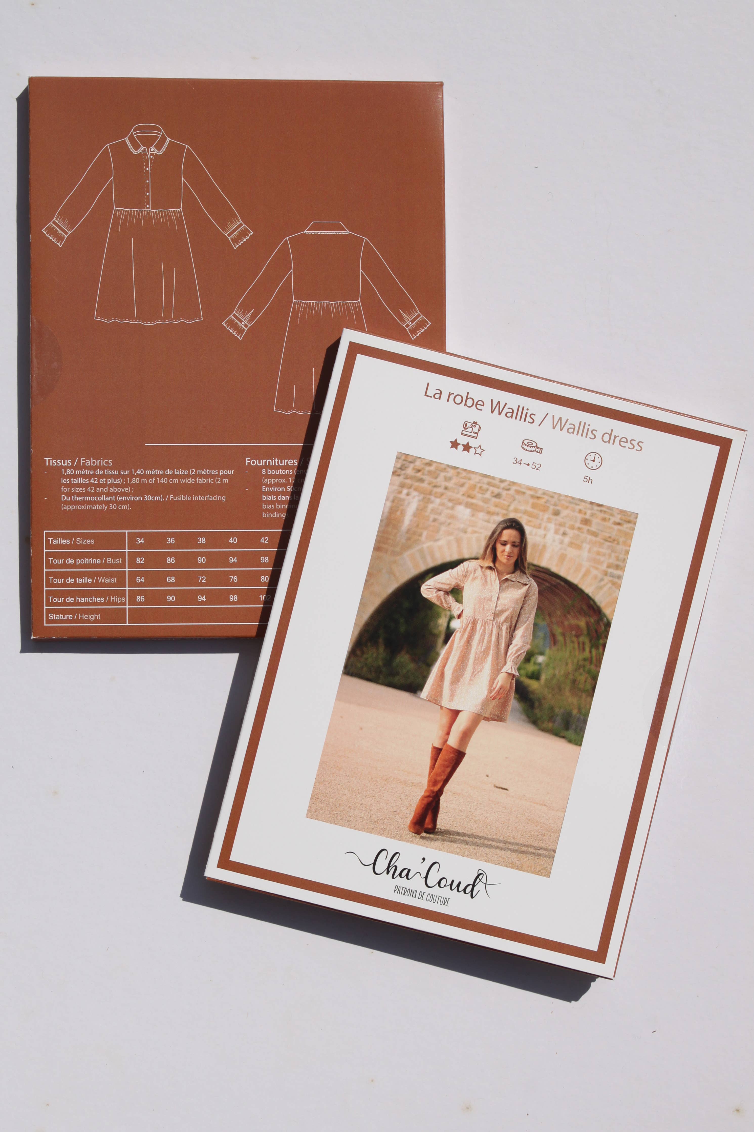 Cha' coud patterns - Wallis dress - English