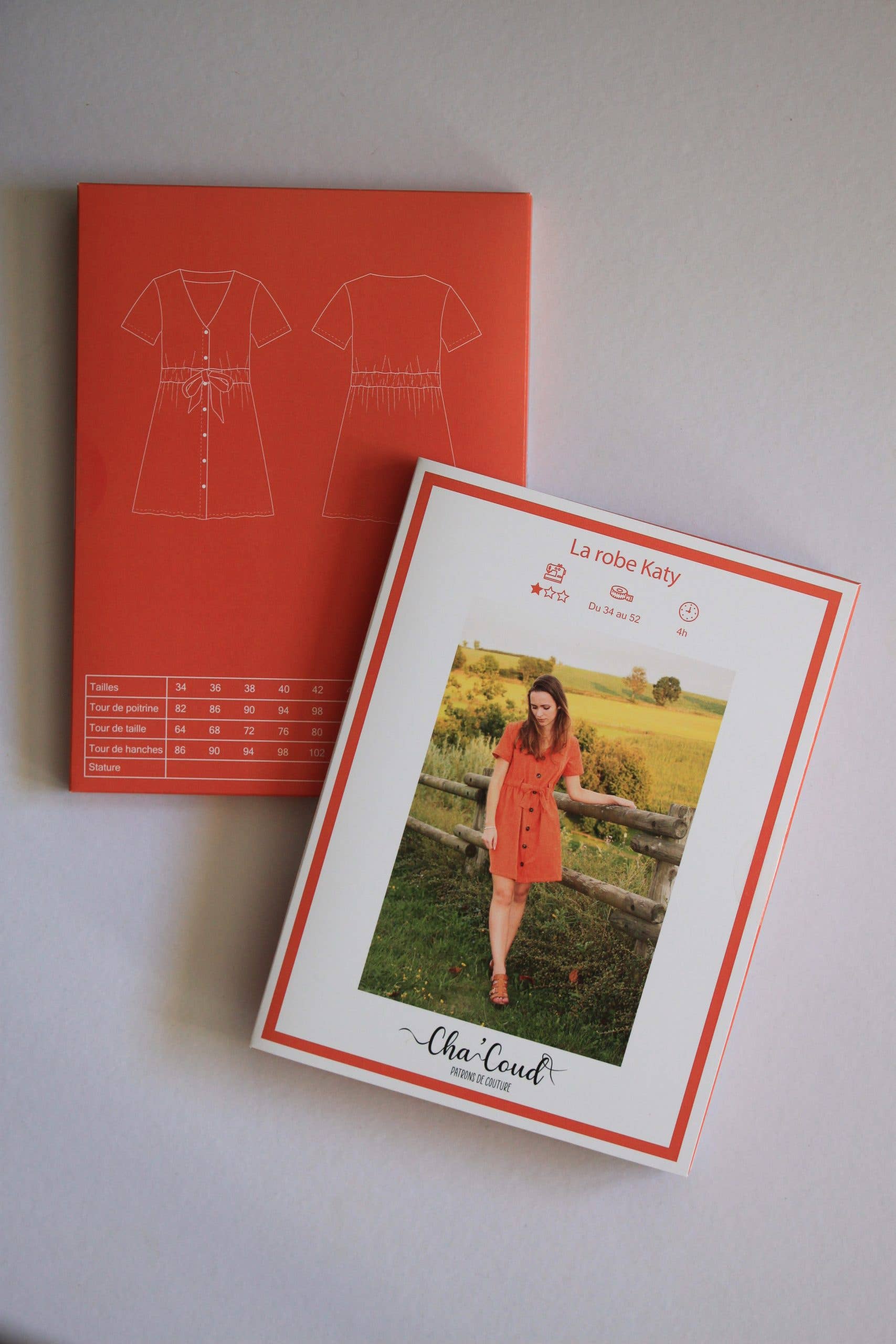 Cha' coud patterns - Katy dress