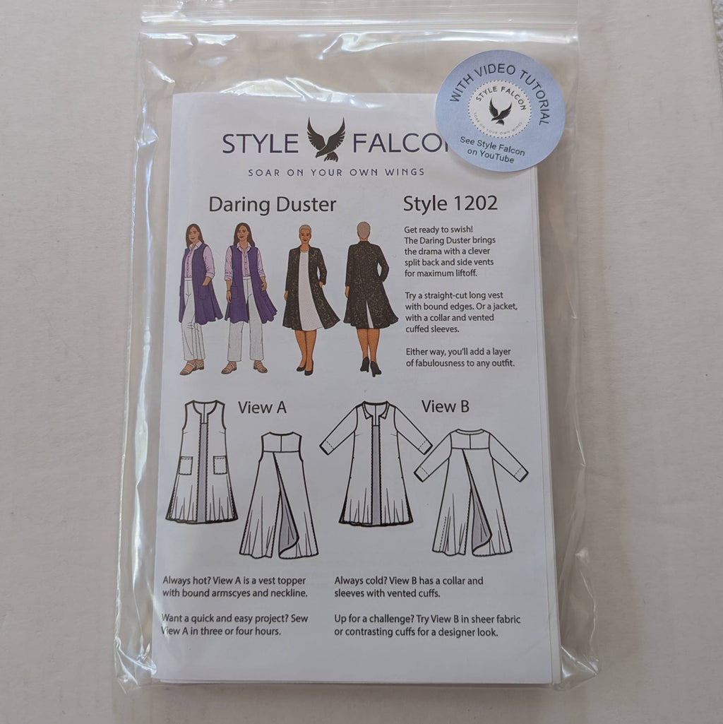 Style Falcon Daring Duster Sewing Pattern