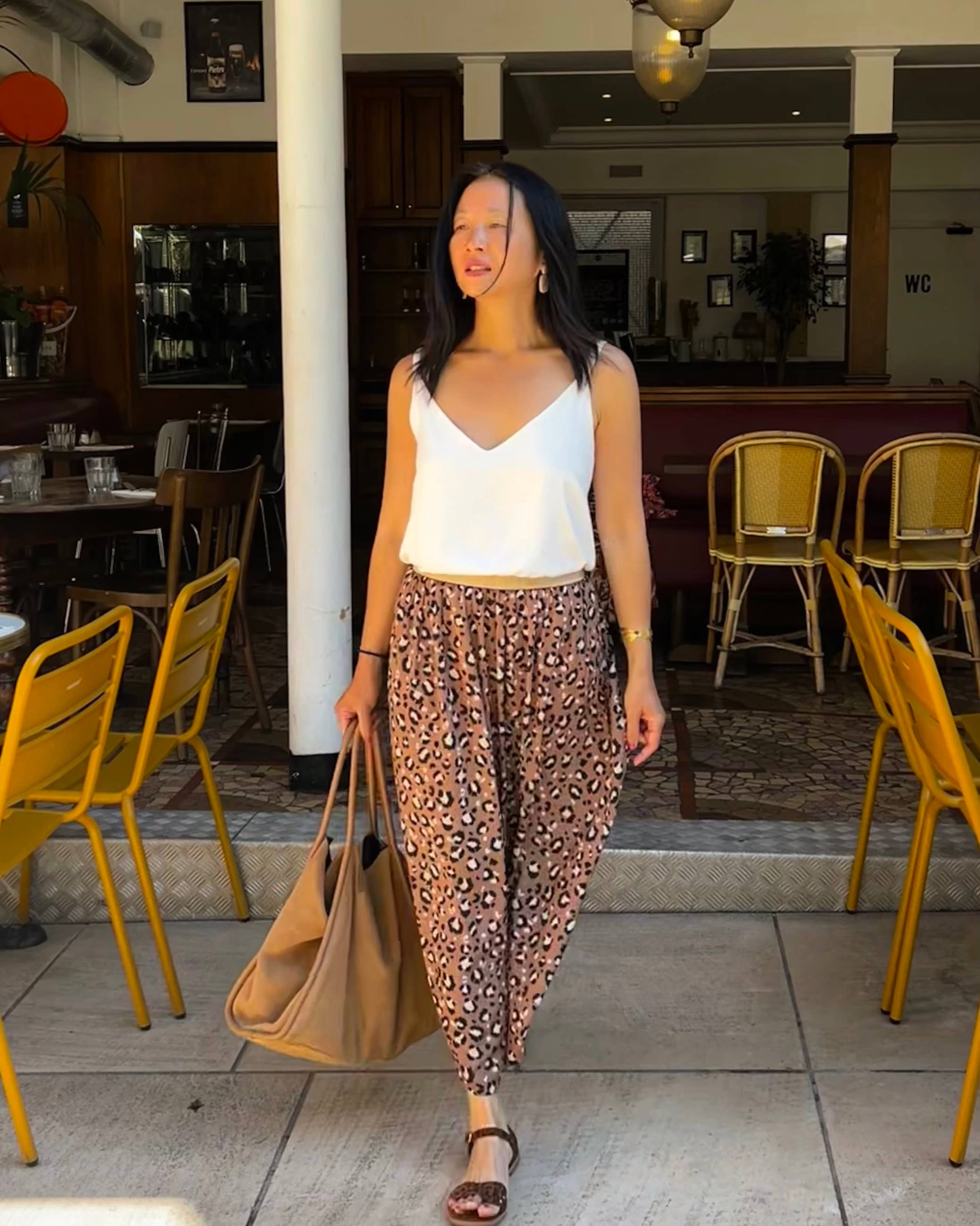 Viscose Poplin Fabric – Mocha Leopard – My Dress Made